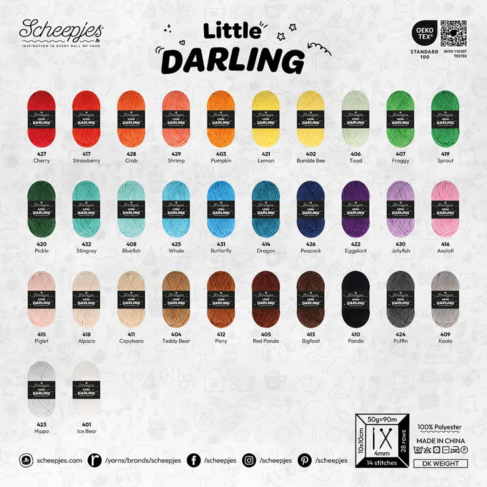 Scheepjes Little Darling  421 Lemon