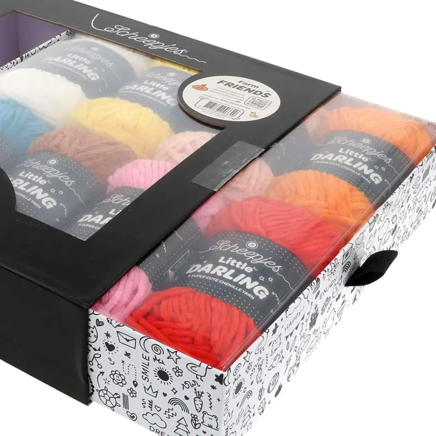 Scheepjes Little Darling colour pack 8x25g Farm Friends