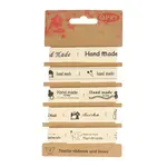 Scheepjes Band Handmade 15 mm ecru-zwart