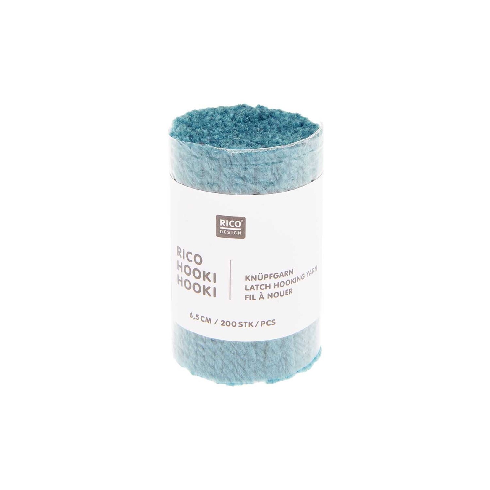 Rico Hooki Hooki knoopgaren 6.5cm 100290 Turquoise
