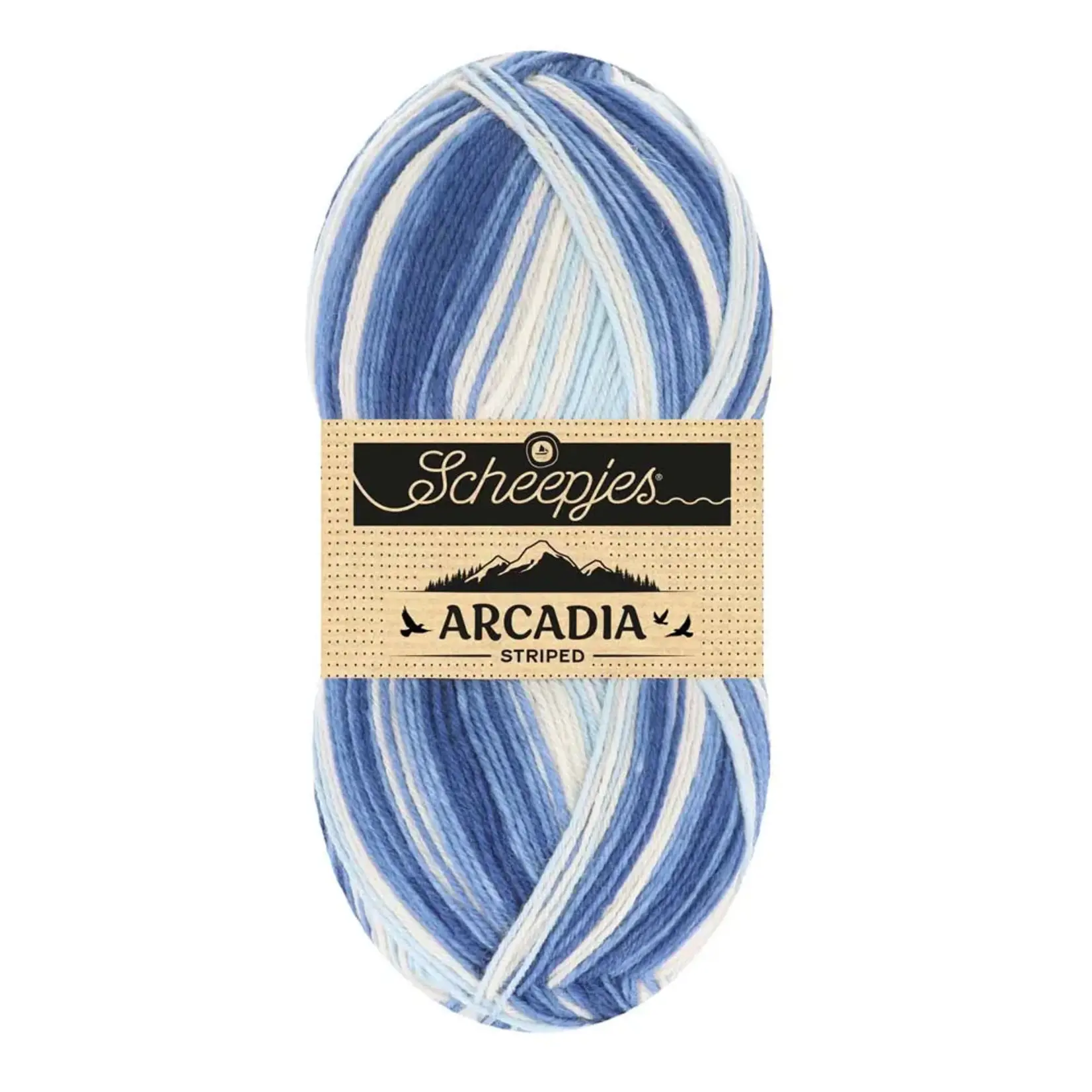 Scheepjes Arcadia Striped 917 Ocean