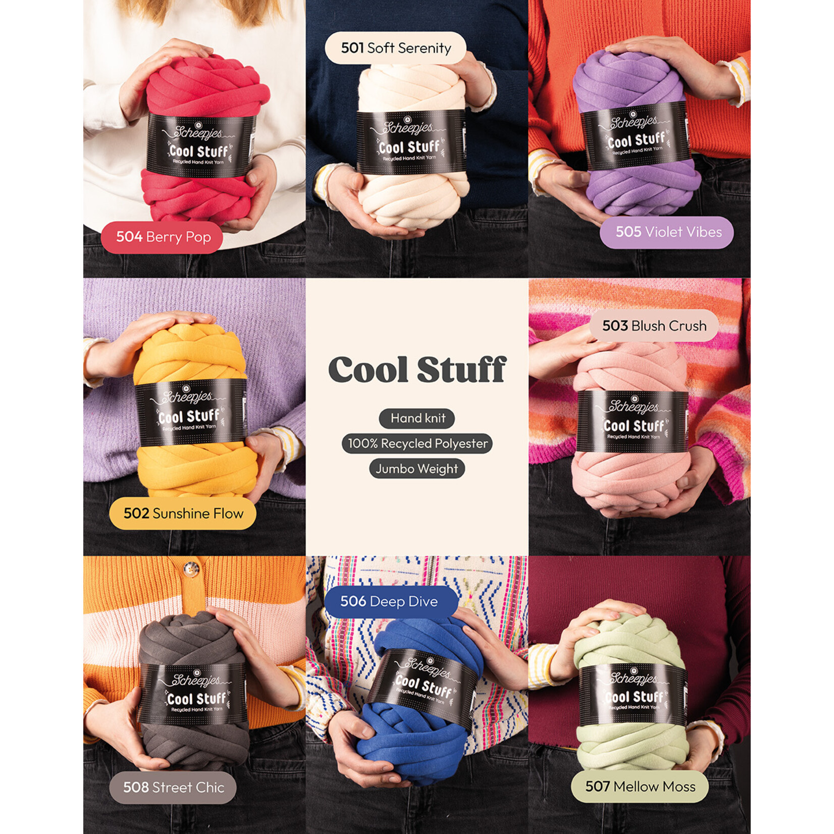 Scheepjes Cool Stuff 505 Violet Vibes