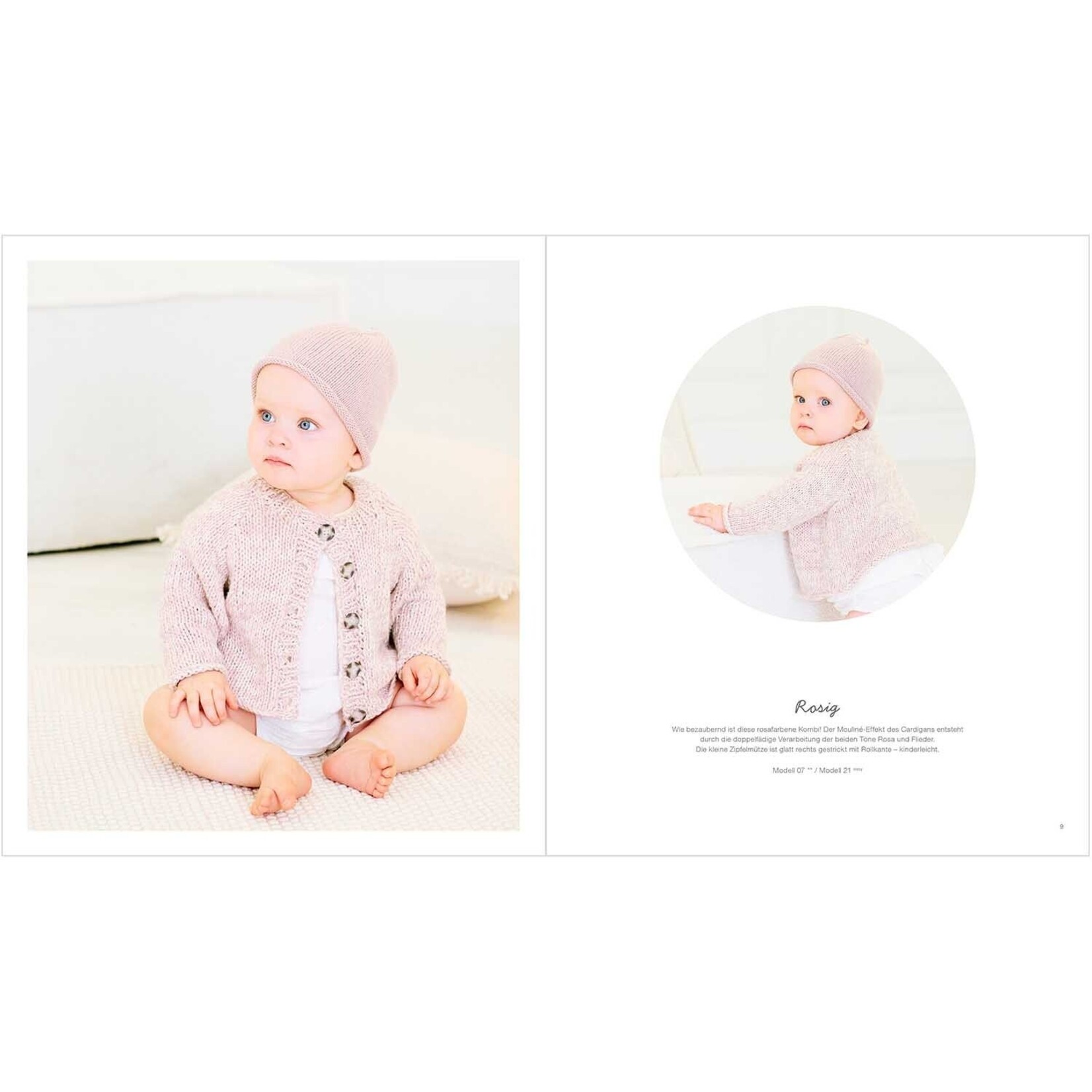 Rico Baby Cozy Organic Cotton Cashmere 5 Smokey Pink