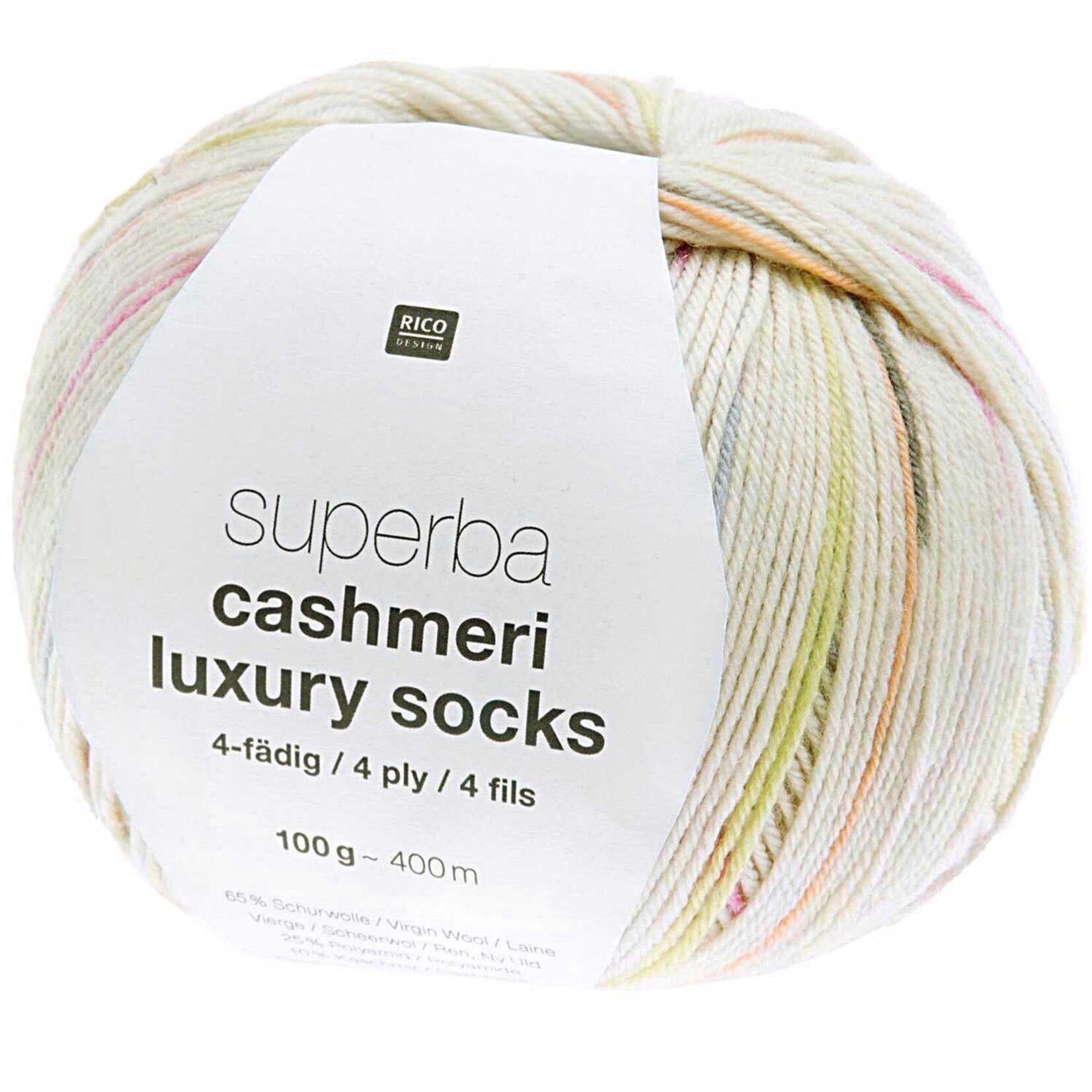 Rico Cashmeri Luxury Socks 1 Pastel