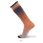 Katia Degradé Symmetric Socks 84 - Bruin-Oranje-Blauw
