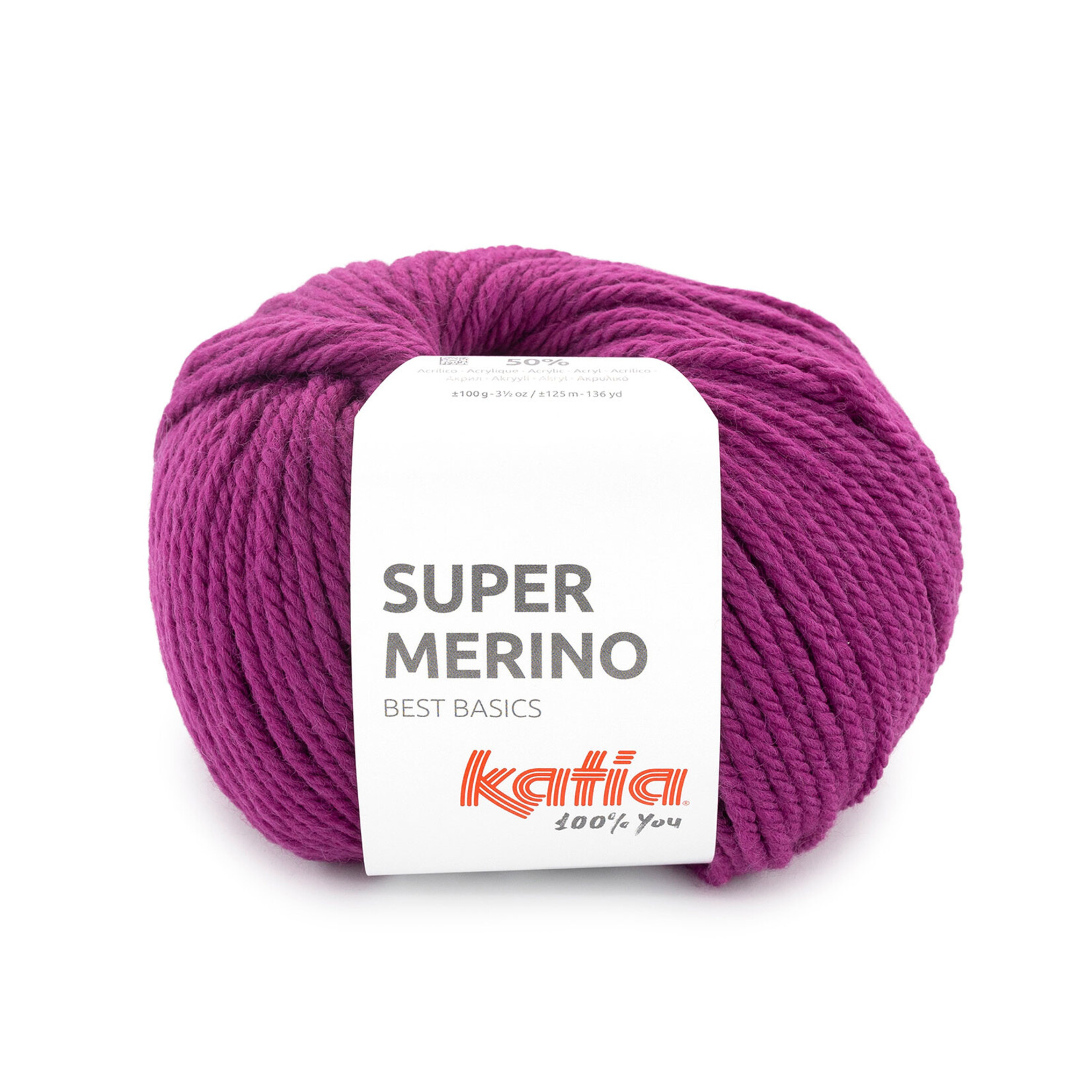 Katia Super Merino 52 Magenta