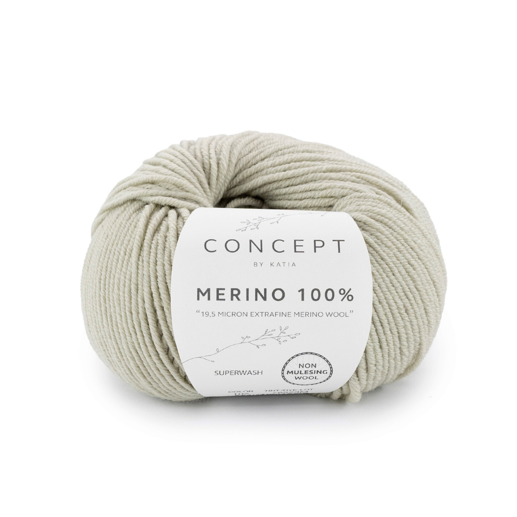 Katia Merino 100% 102 Licht Salie
