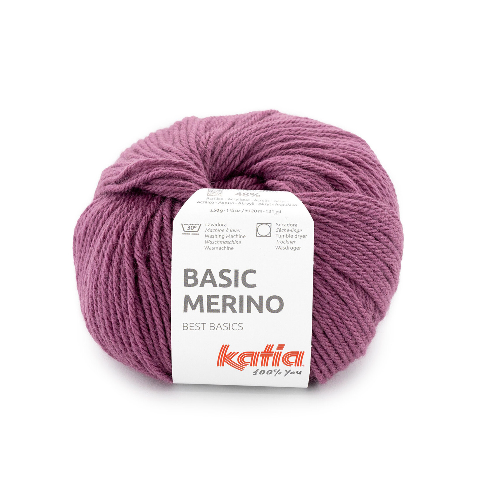 Katia Basic Merino 105 Pruim