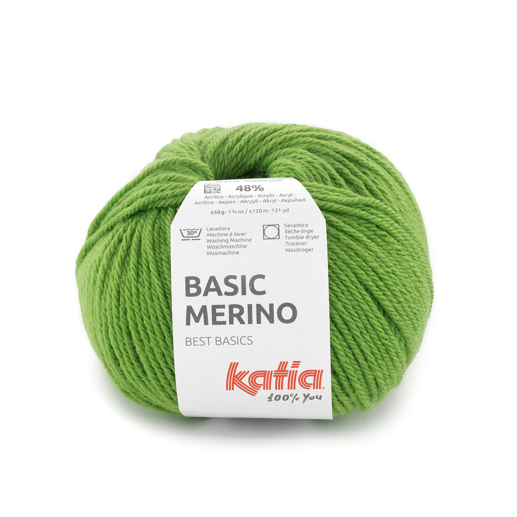 Katia Basic Merino 107 Grasgroen