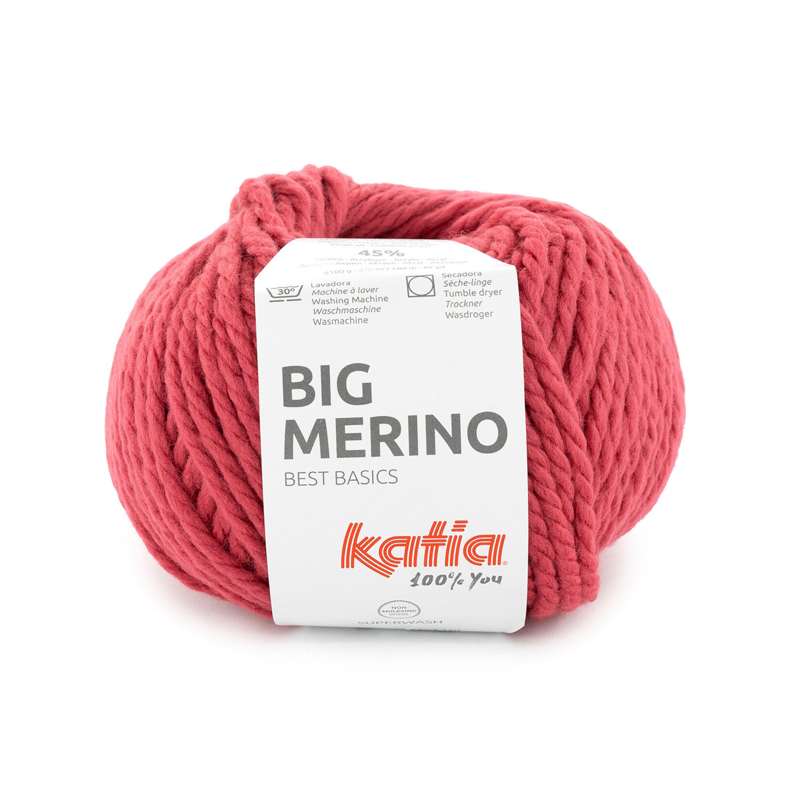 Katia Big Merino 63 Hibiscus