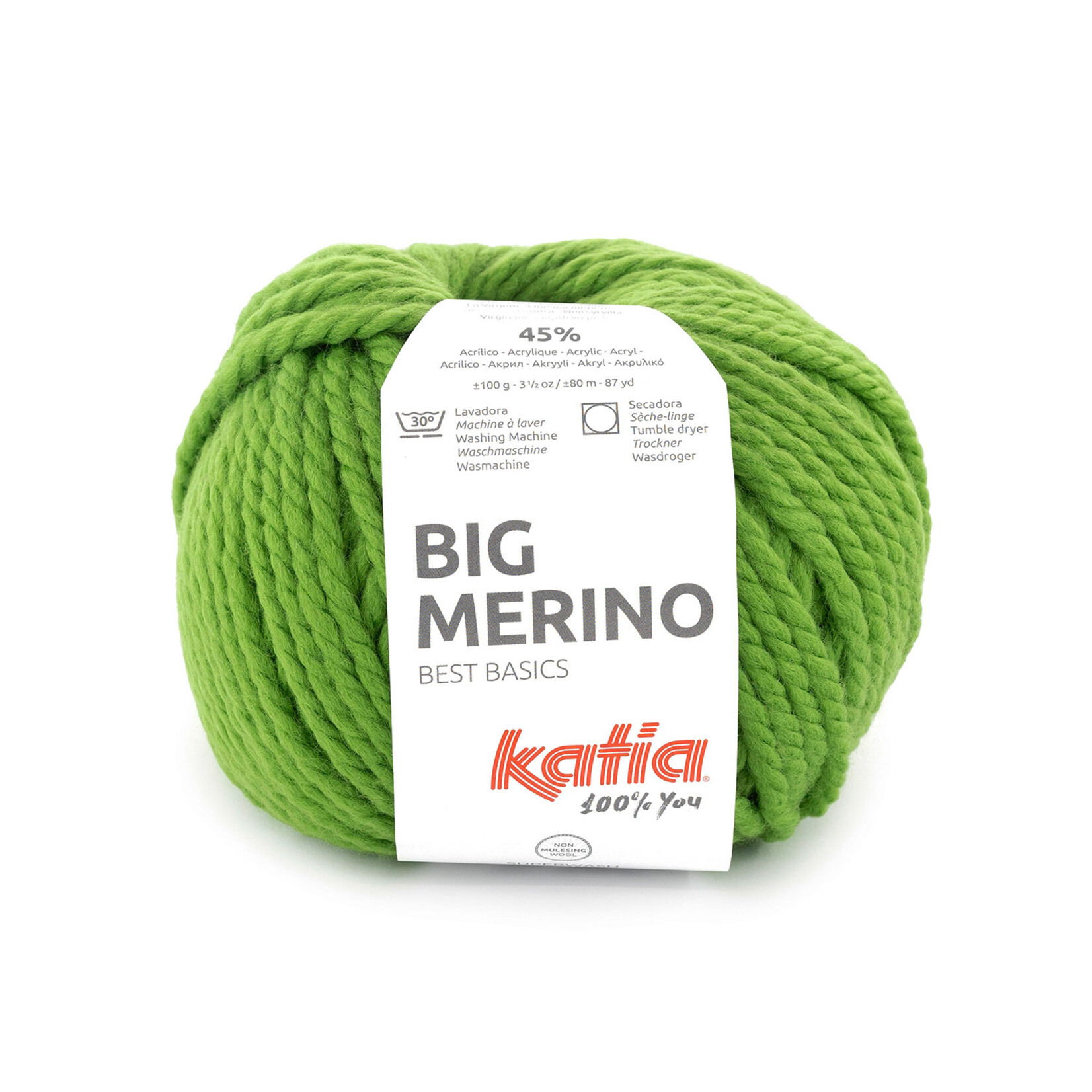 Katia Big Merino 64 Grasgroen