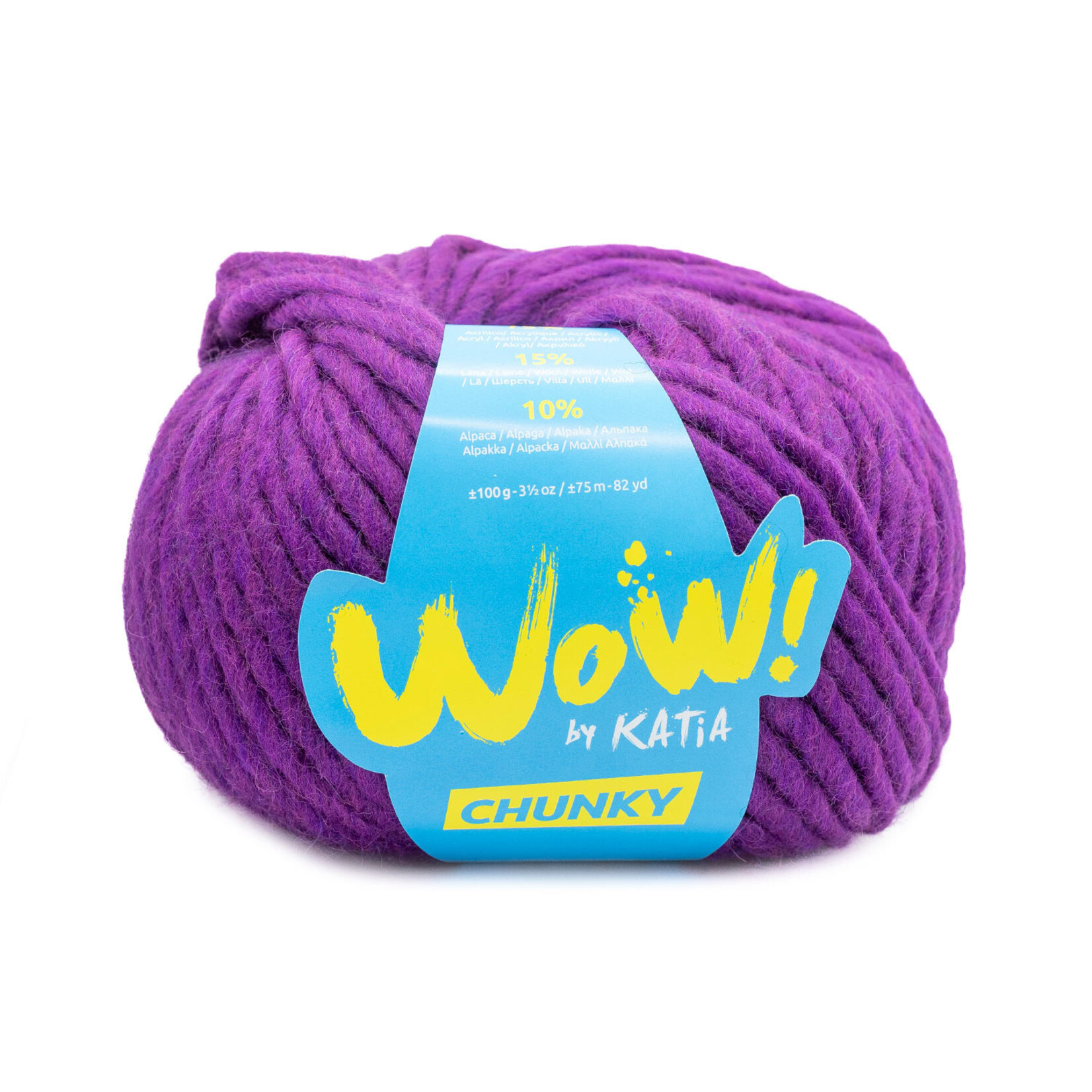 Katia WOW Chunky 73 Paars