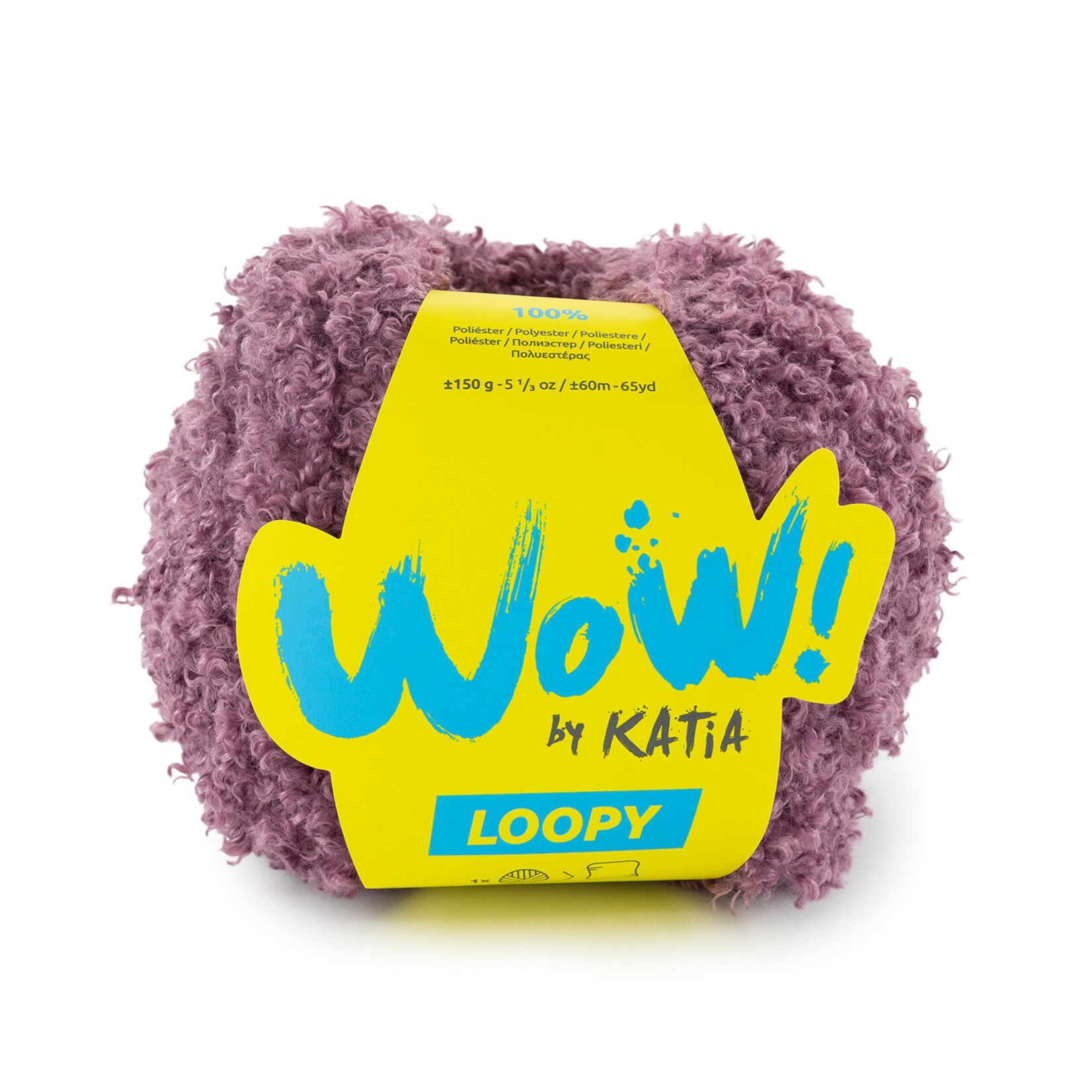 Katia  WOW Loopy 163 Pruim