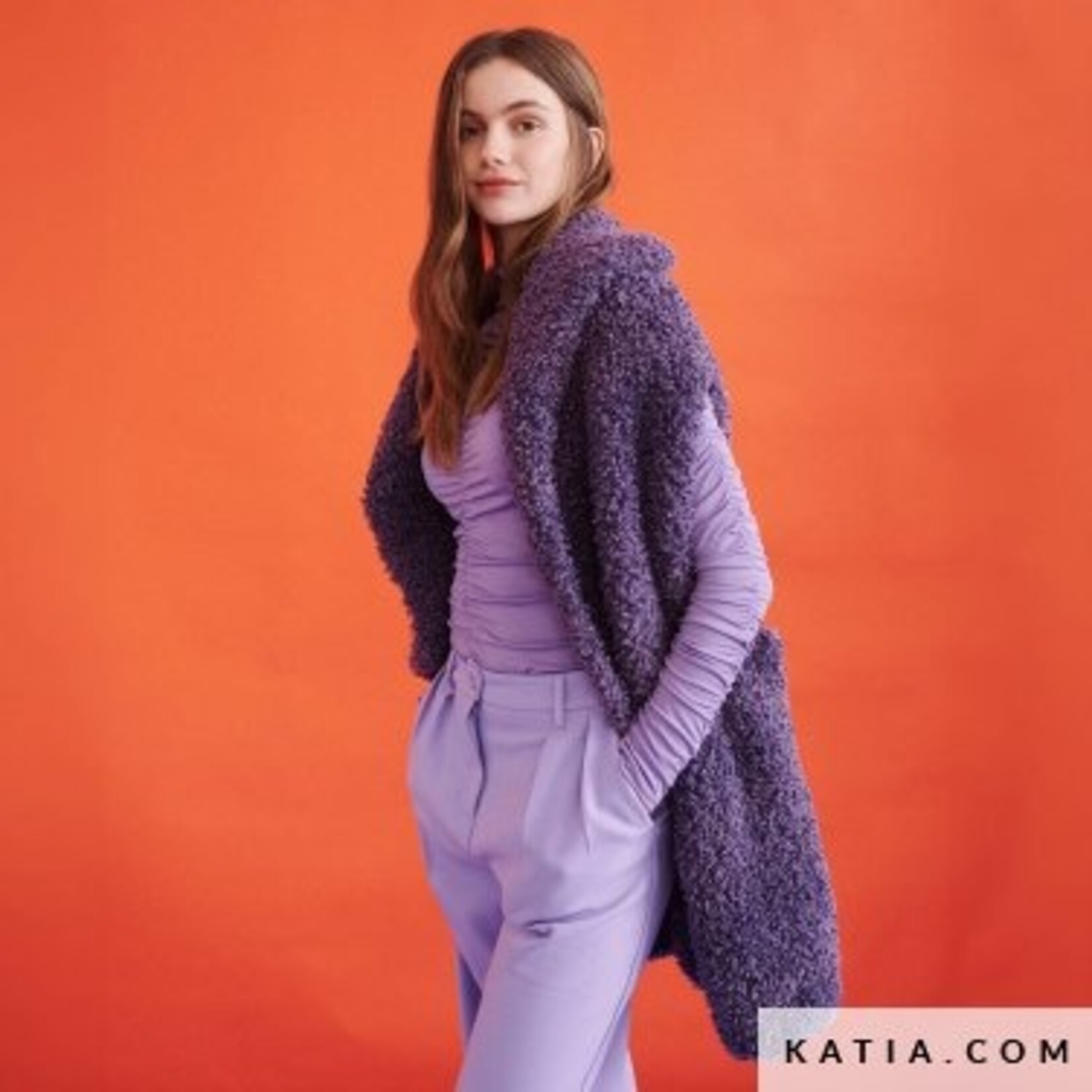 Katia  WOW Loopy 164 Eendblauw