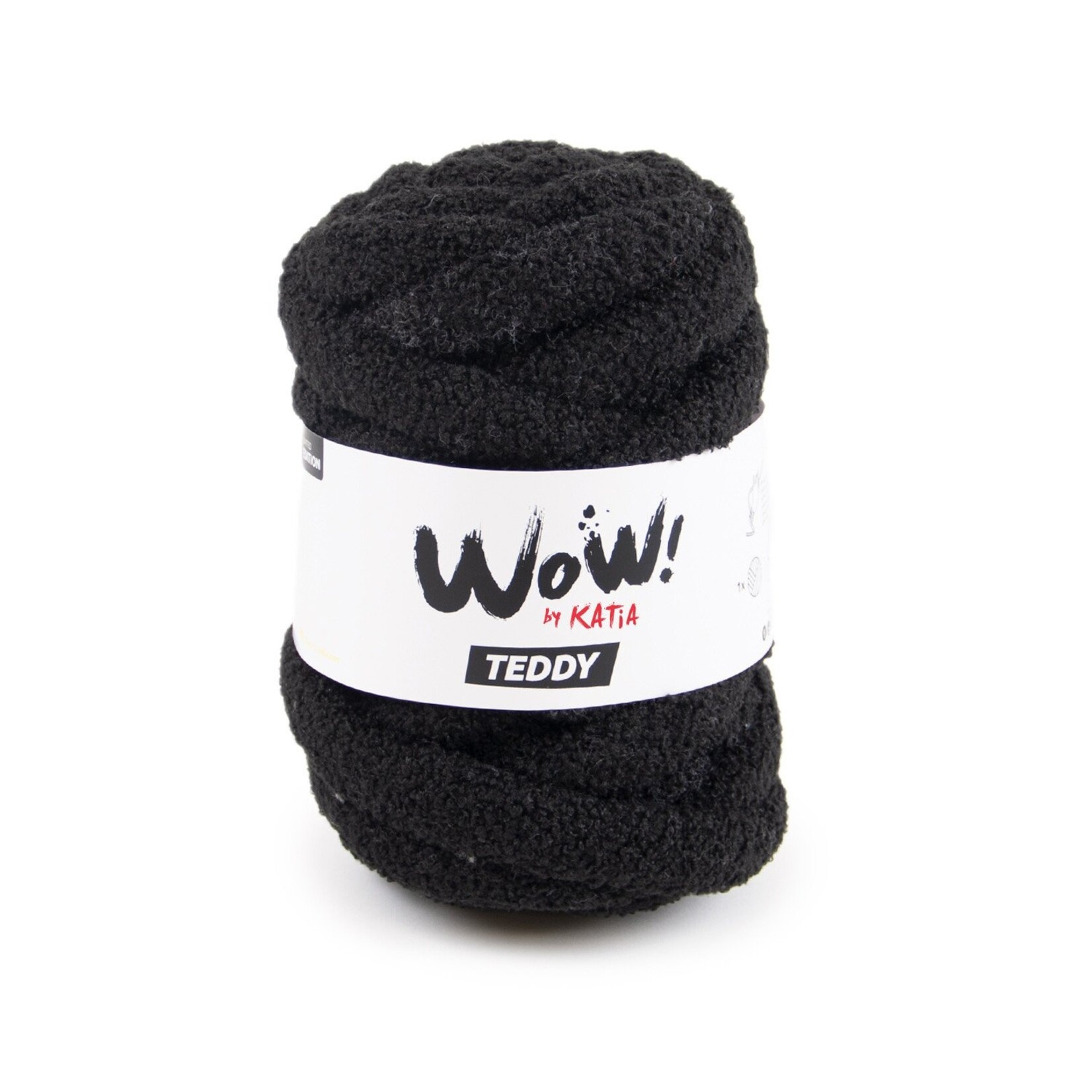 Katia WOW Teddy 104 Zwart