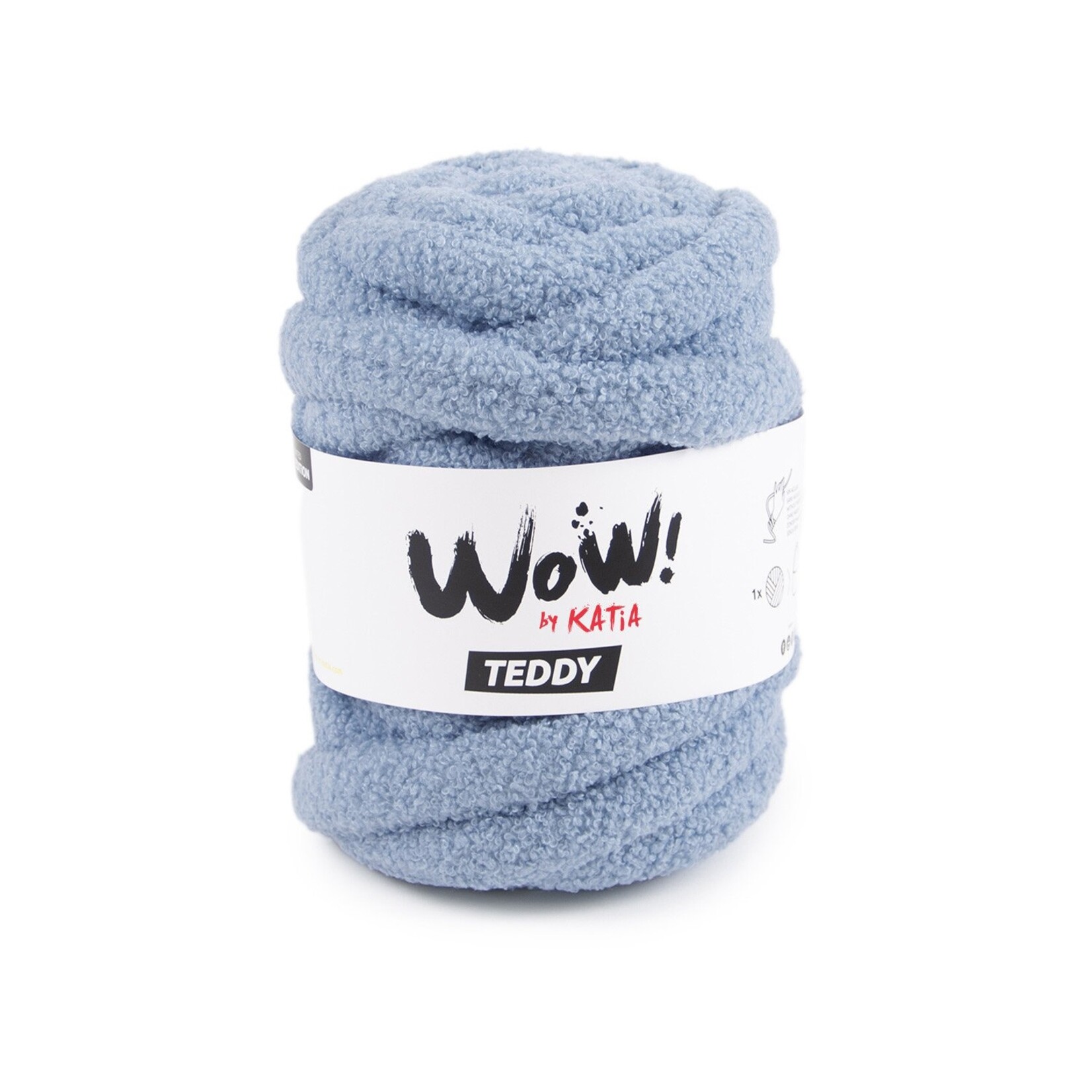 Katia WOW Teddy 109 Blauw