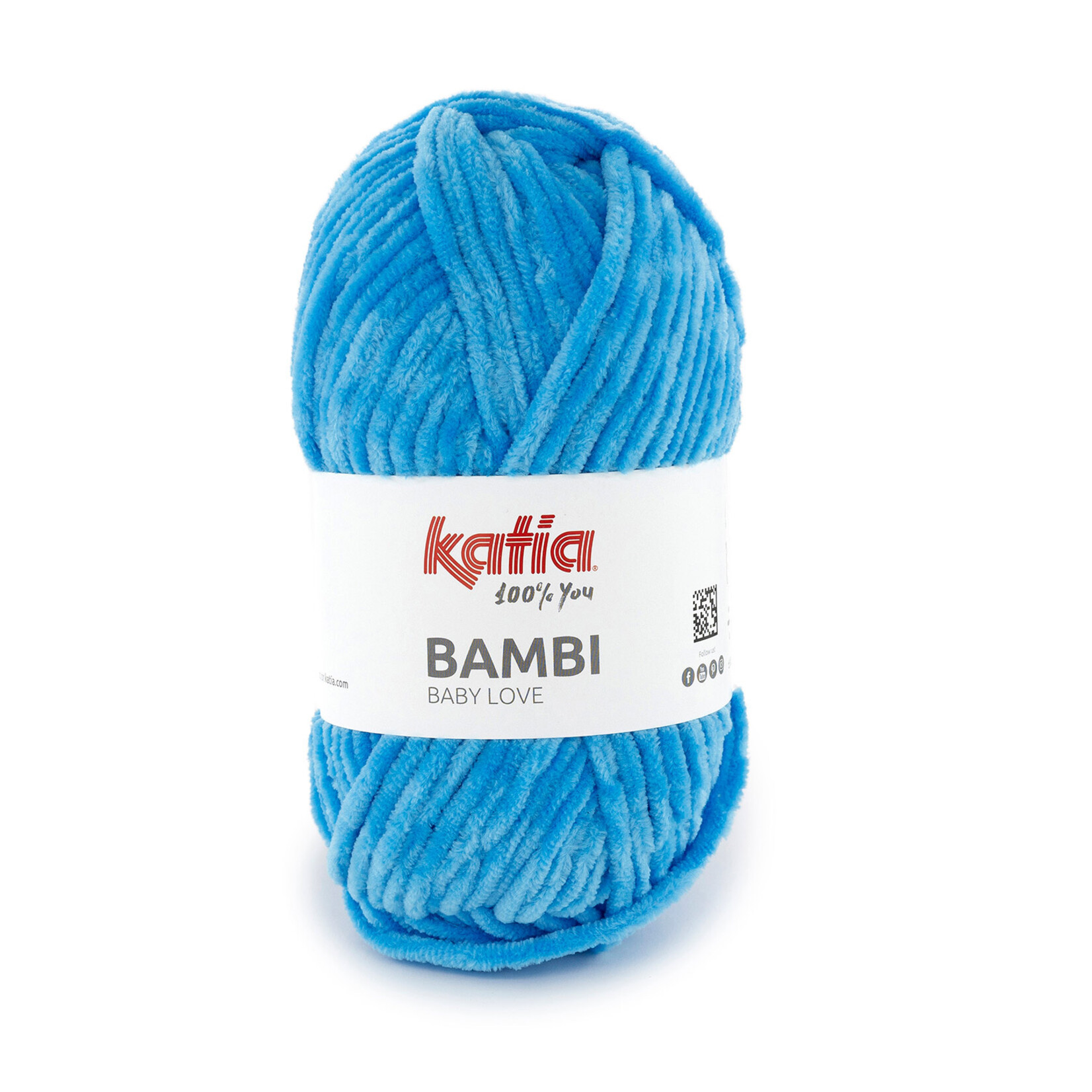 Katia Bambi 346 Cyaanblauw