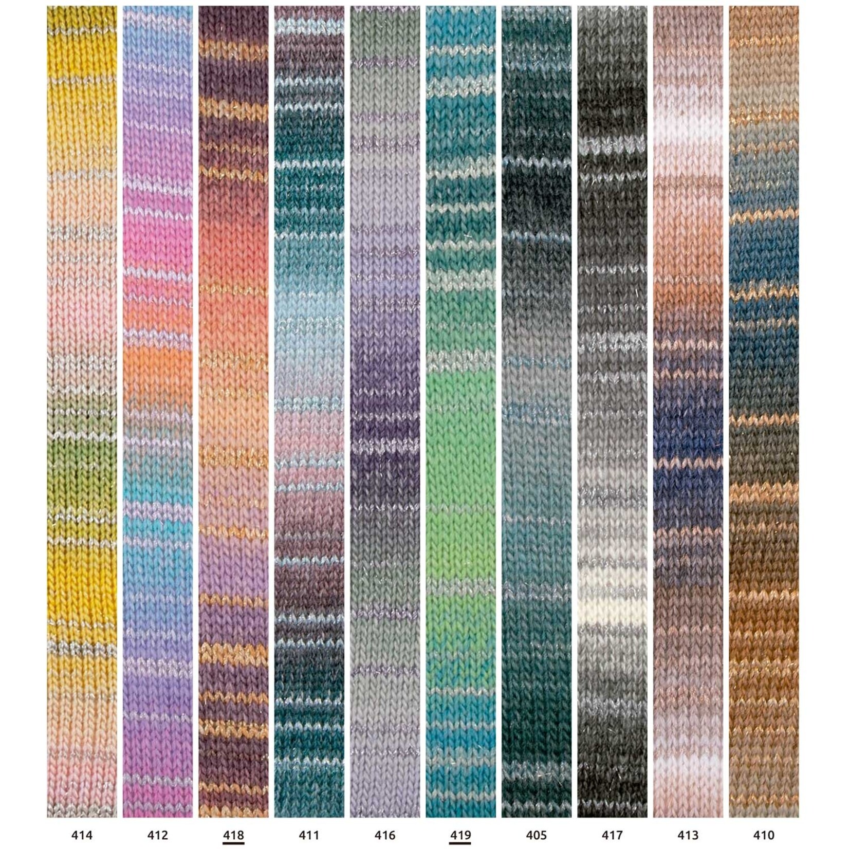 Katia Azteca Fine Lux 419 Groen-Blauwcyaan