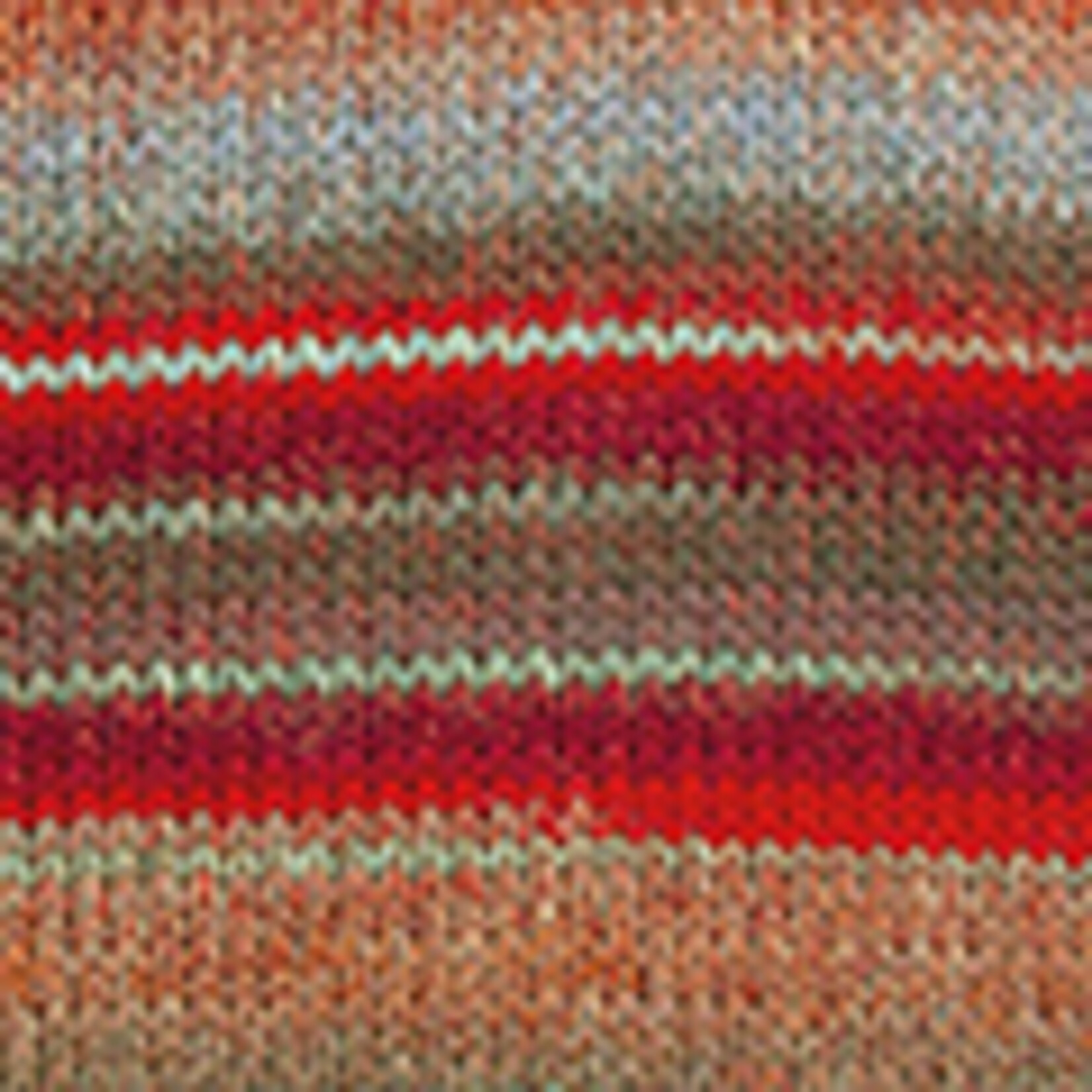 Katia Azteca 7897 Rood-Oranje-Kaki