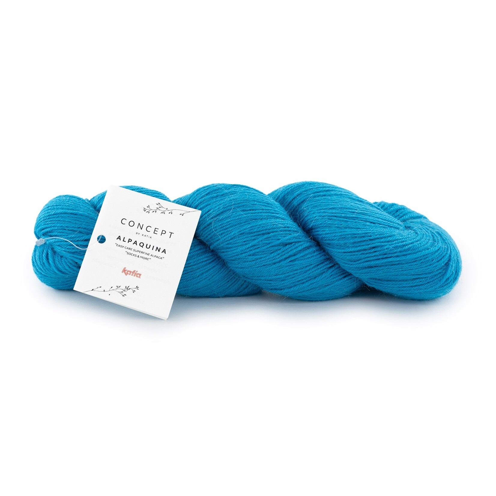 Katia Alpaquina 502 Neon blauw