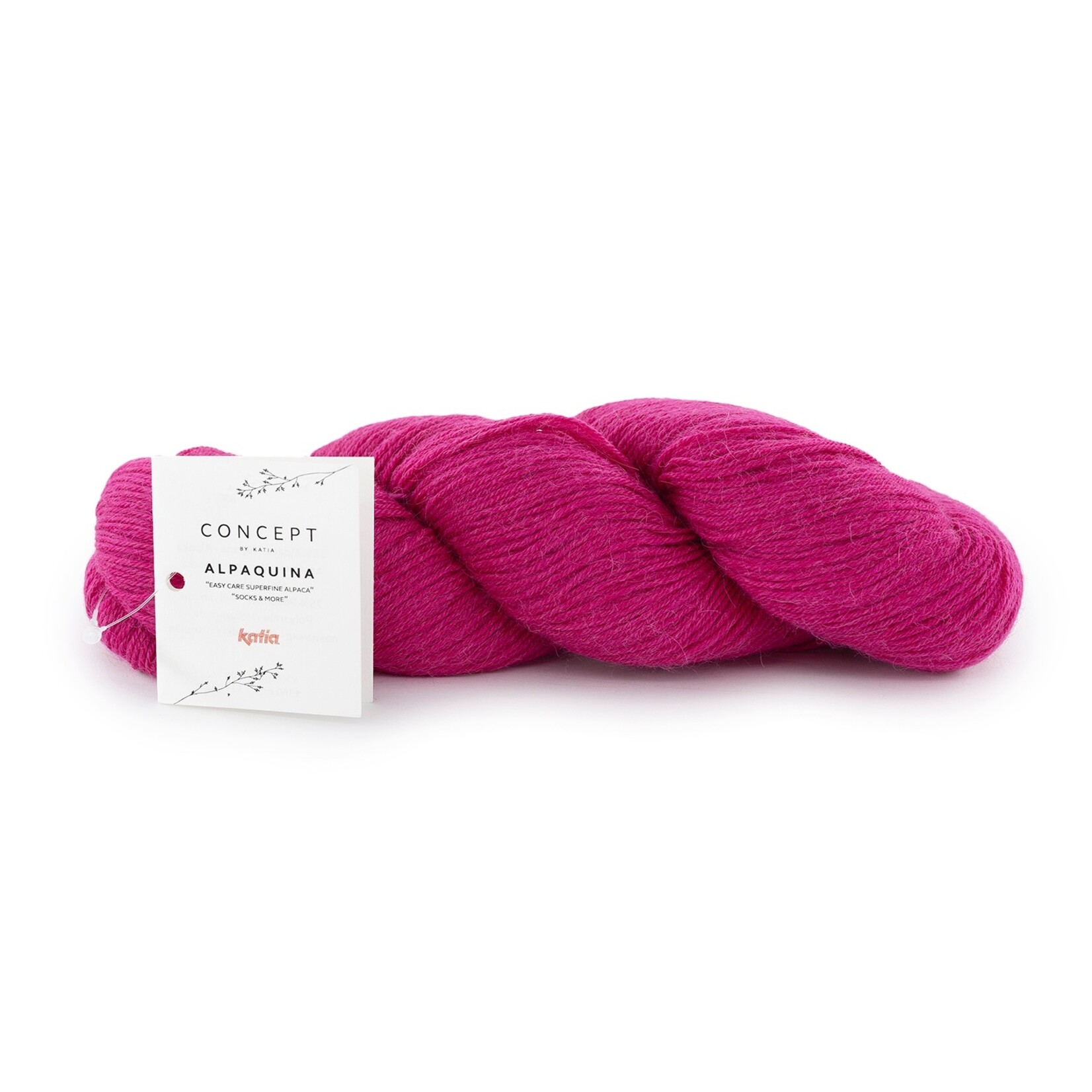 Katia Alpaquina 501 Fluorescerend Roze