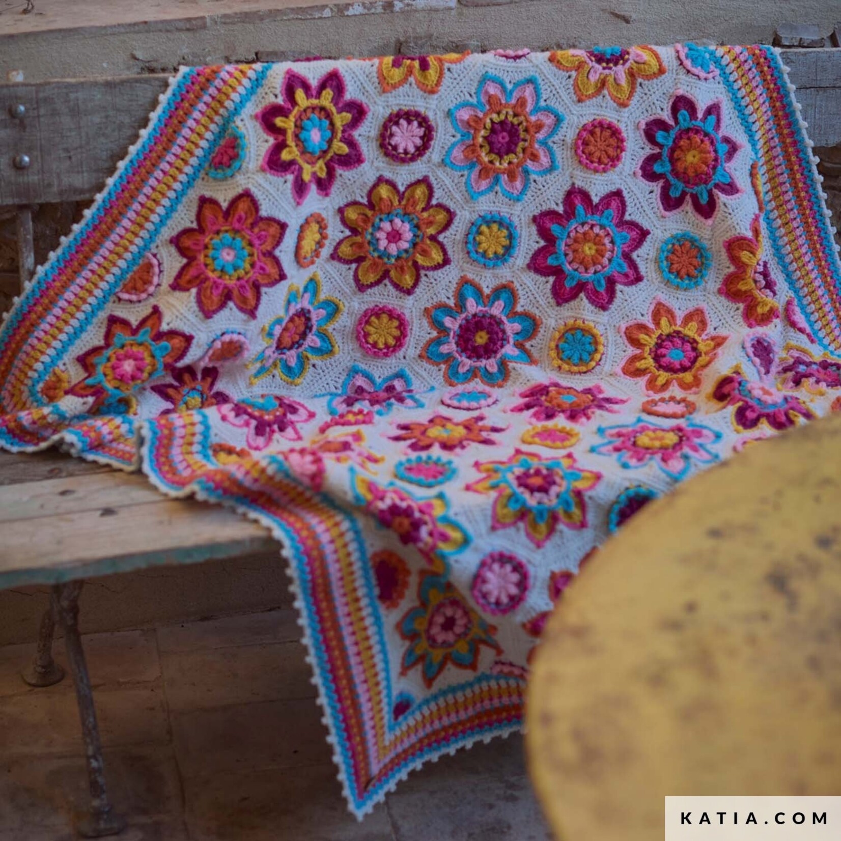 Katia Flowers Forever CAL Kit BASIC MERINO