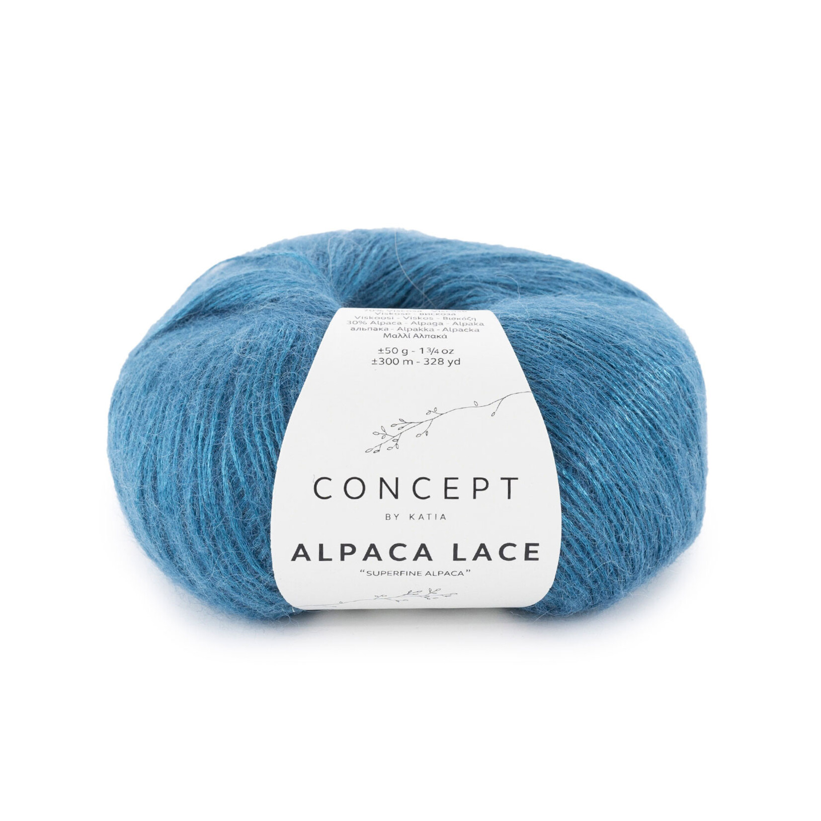 Katia Alpaca Lace 68 Eendblauw
