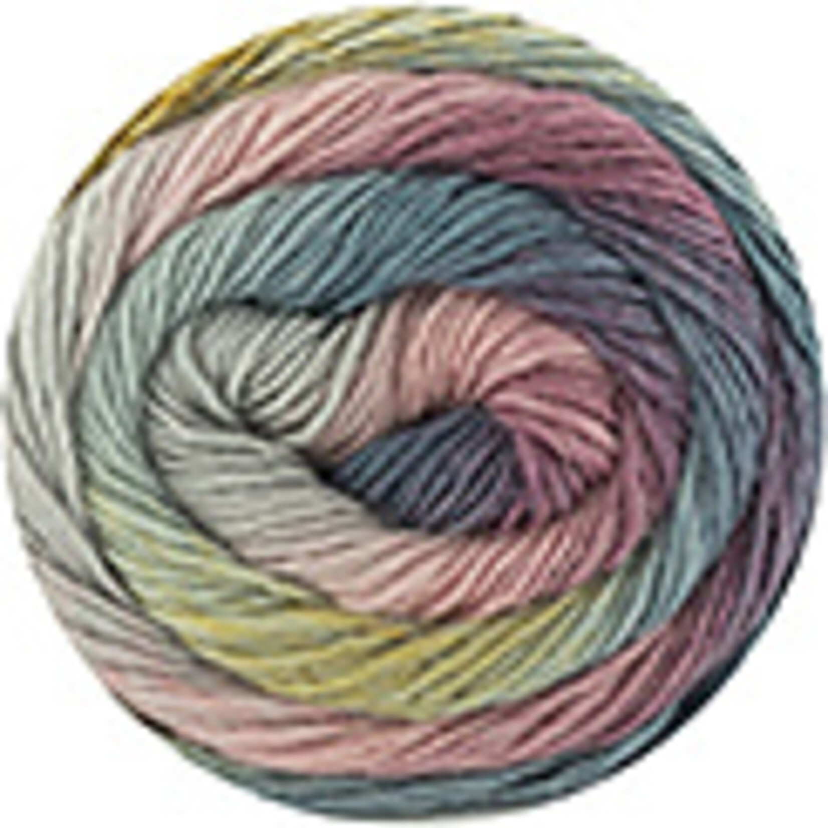 Katia Silky Lace Rainbow 303 Roze-Waterblauw-Oker