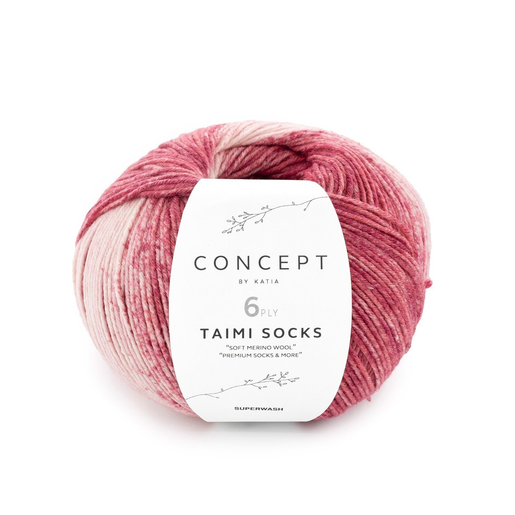 Katia Taimi Socks 6-draads 103 - Roze