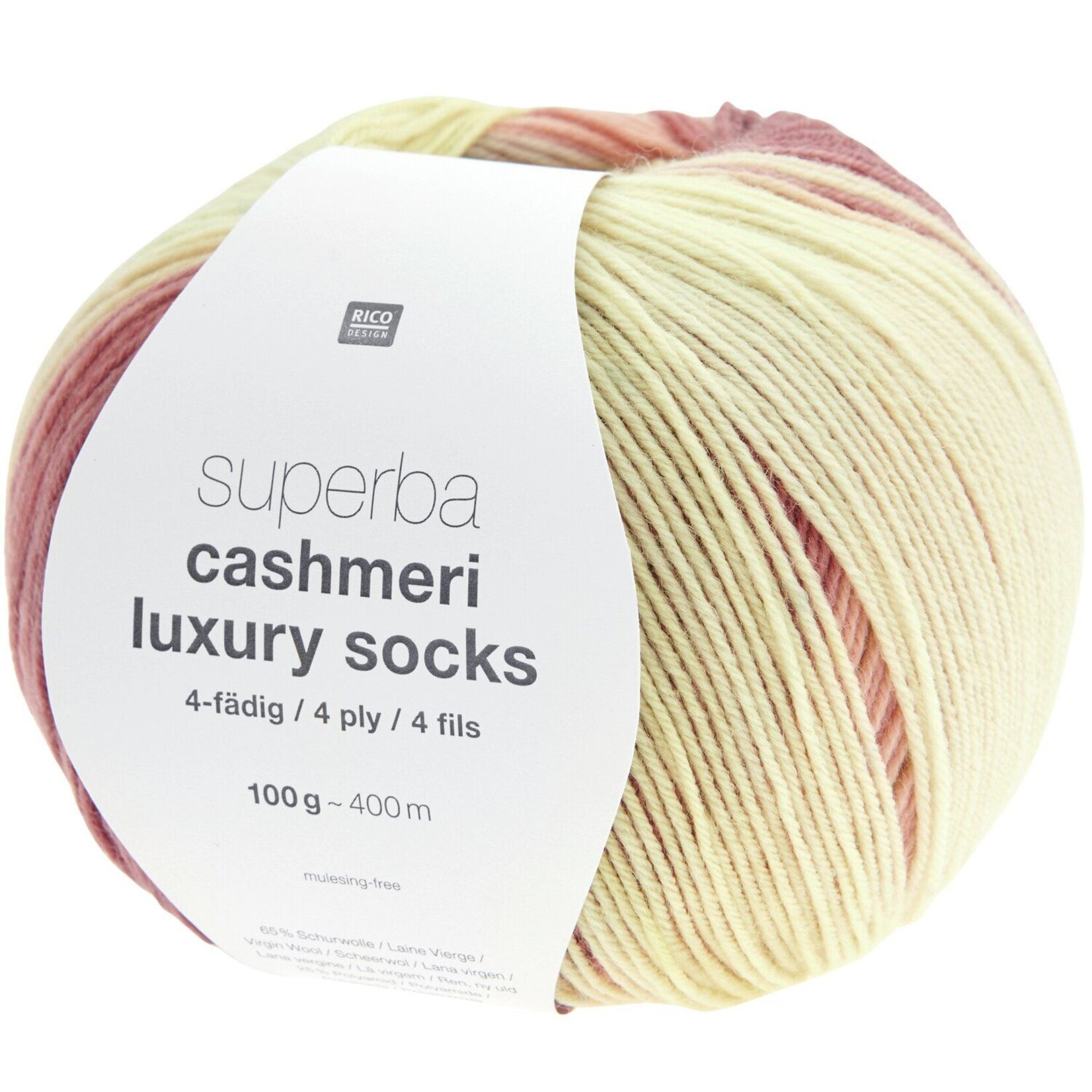 Rico Cashmeri Luxury Socks 37 Earthy Pastels