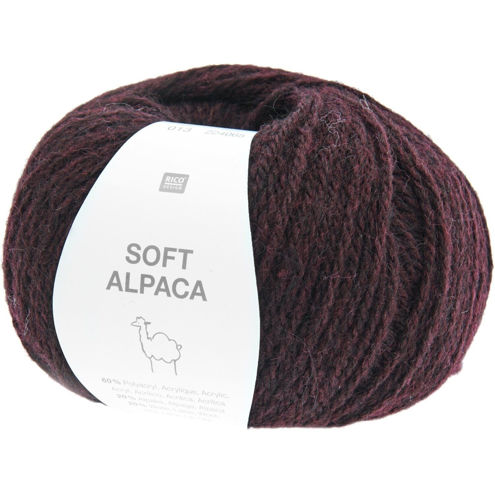 Rico Soft Alpaca 15 Burgundy