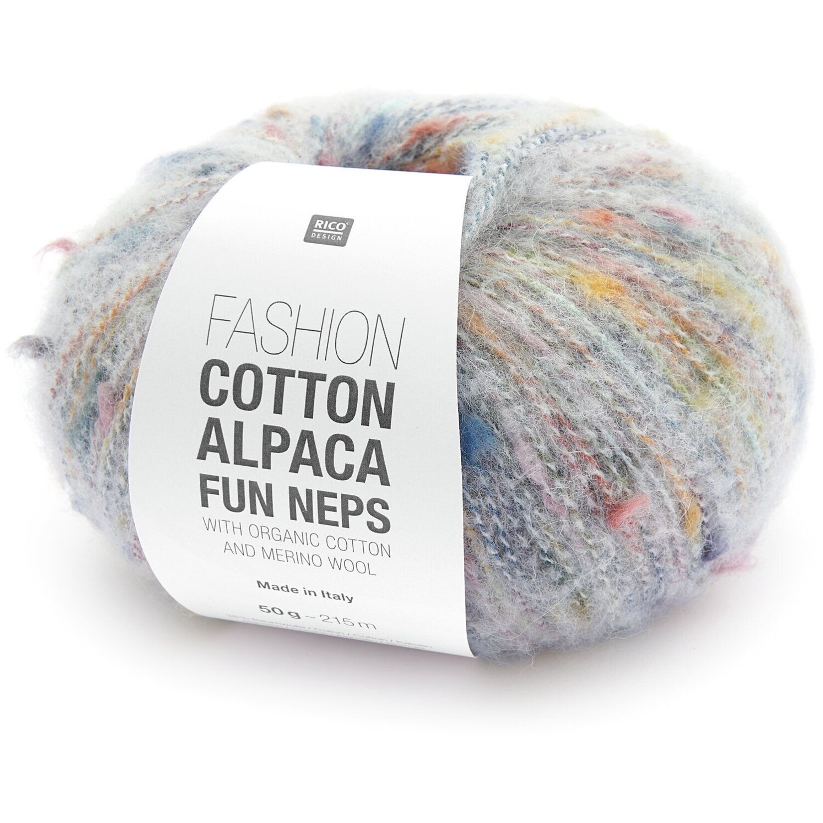 Rico Cotton Alpaca Fun Neps 1 Ecru