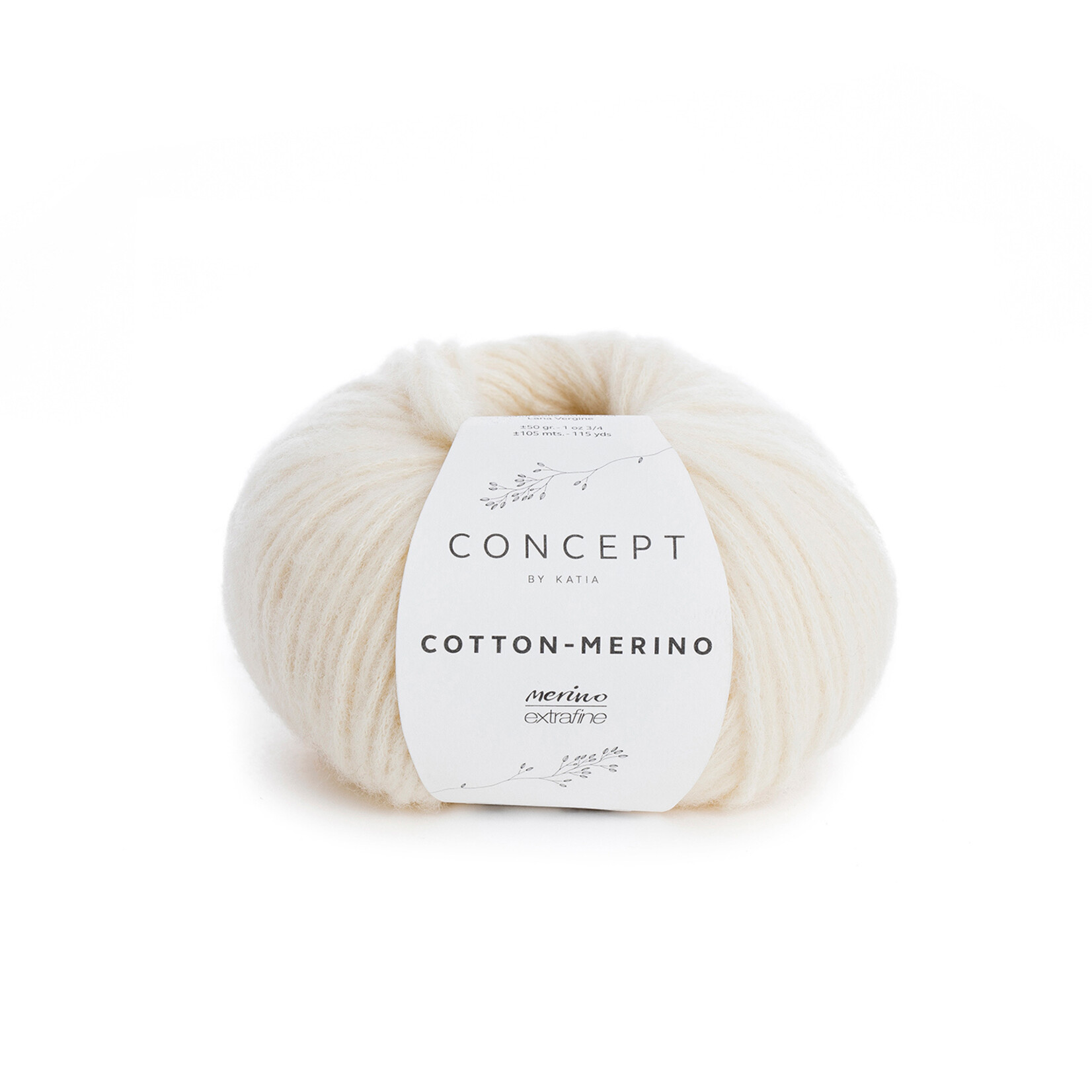Katia Cotton Merino 100 Ecru