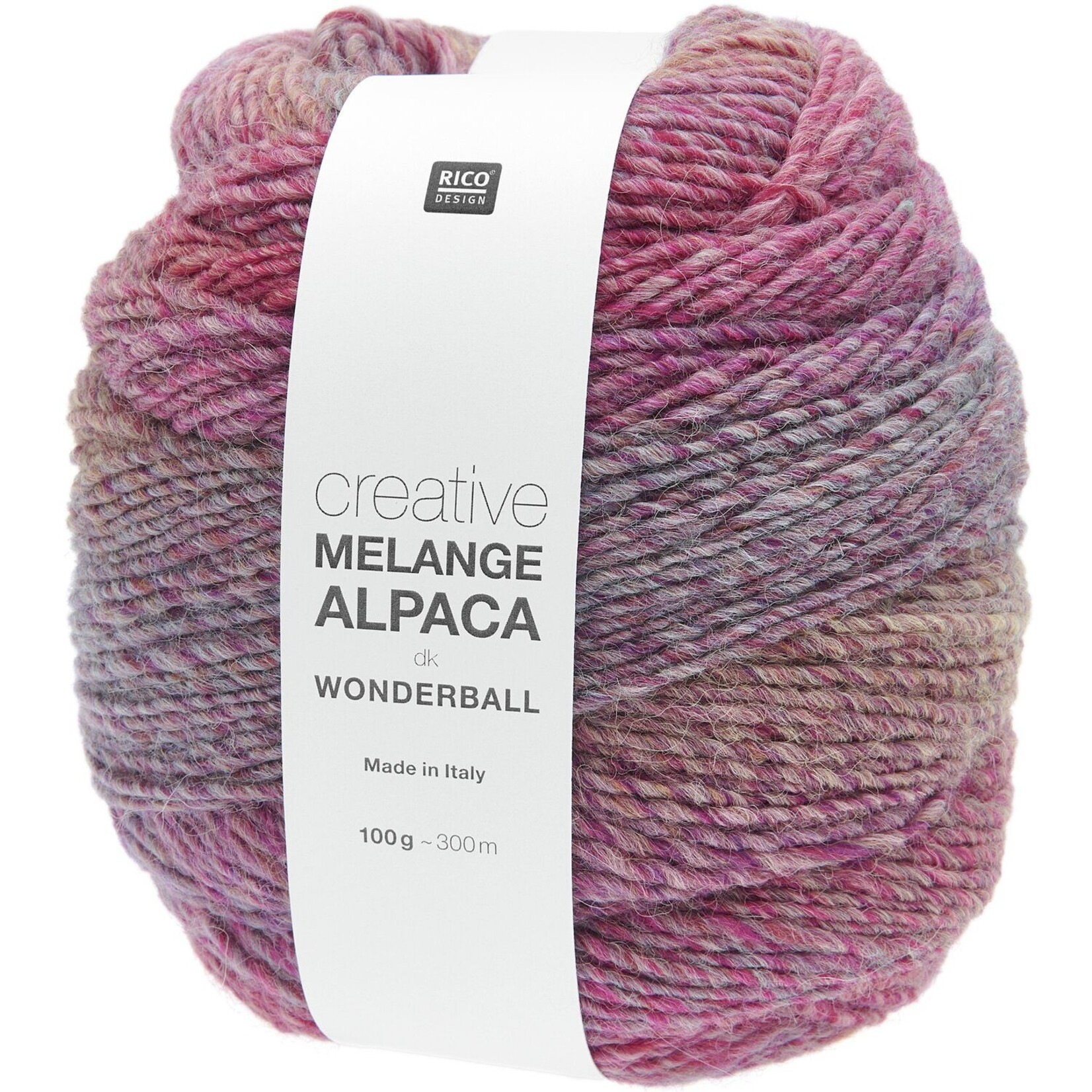 Rico Melange Alpaca Wonderball dk 3 Berries