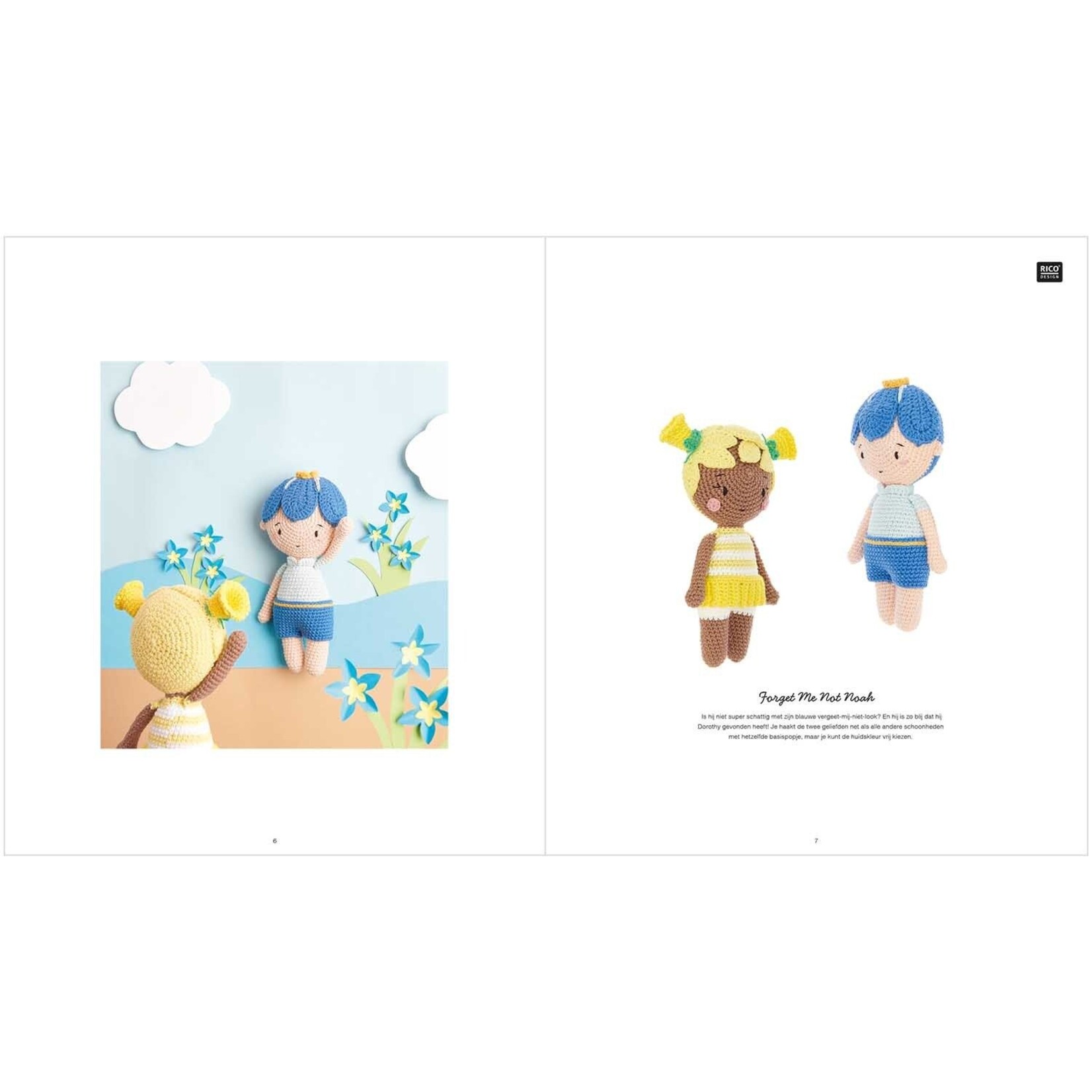 Rico Haakboek Ricorumi Blooming Beauties