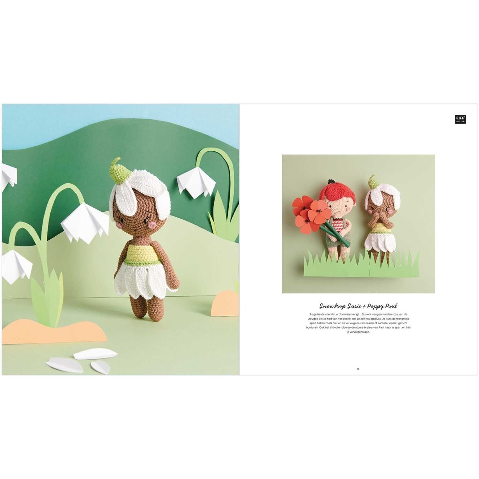 Rico Haakboek Ricorumi Blooming Beauties