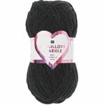 Rico Chenillove Sparkle 6 Black