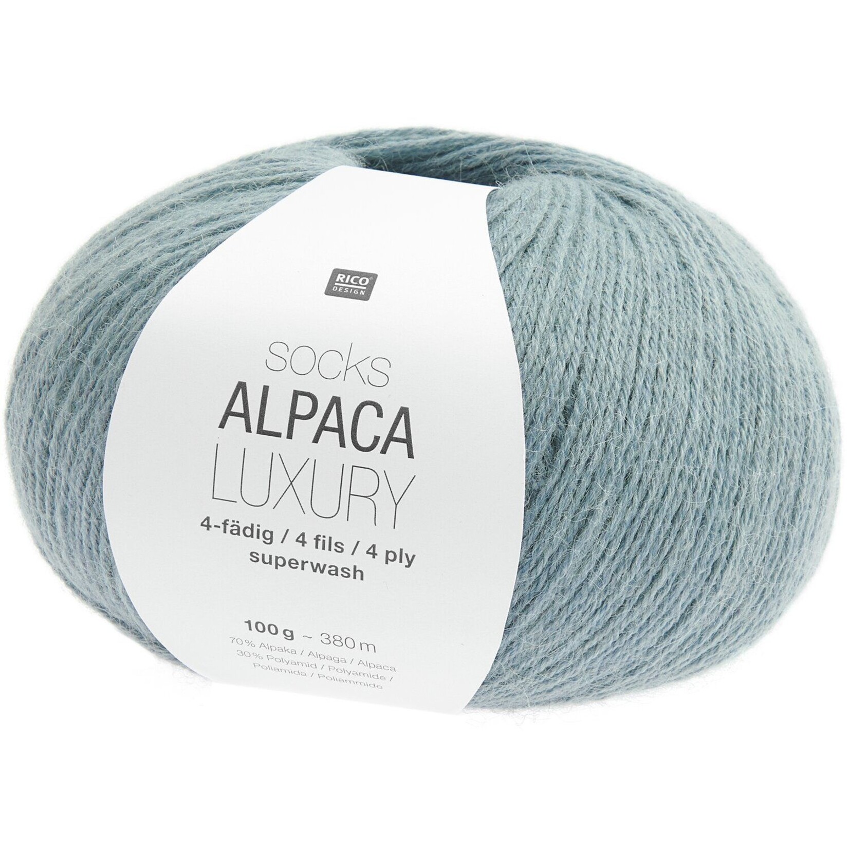 Rico Socks Alpaca Luxury 4 Aqua