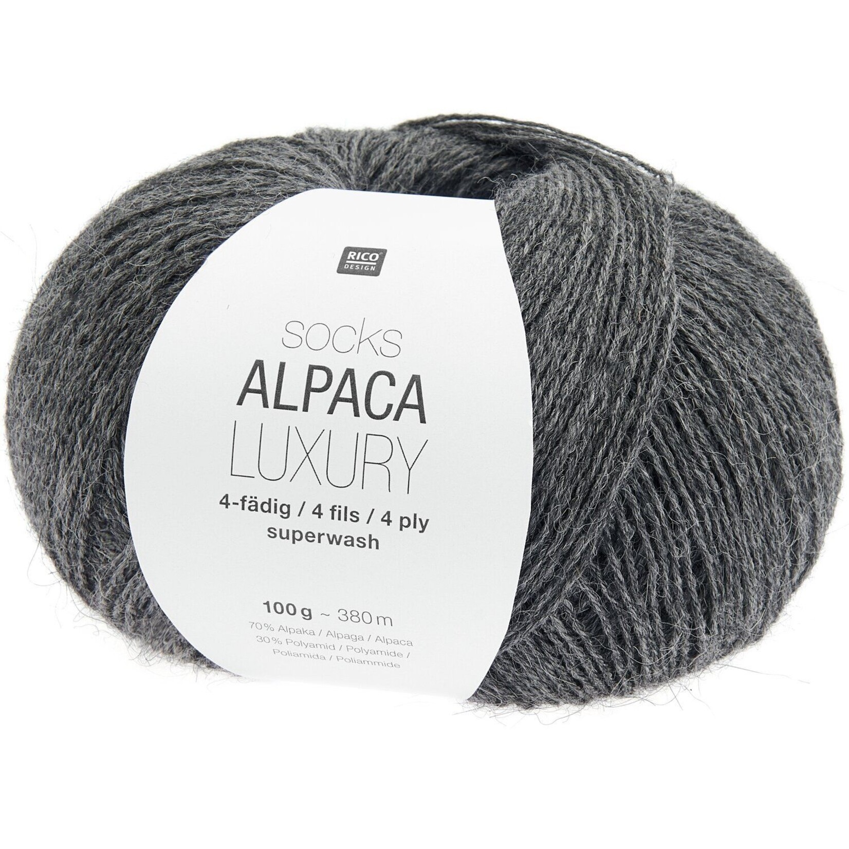 Rico Socks Alpaca Luxury 7 Grey