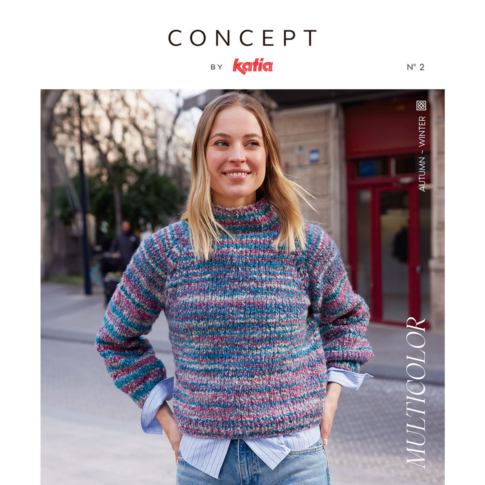 Katia Breiboek Dames-Heren Multicolor 2 Herfst-Winter 2025-2026