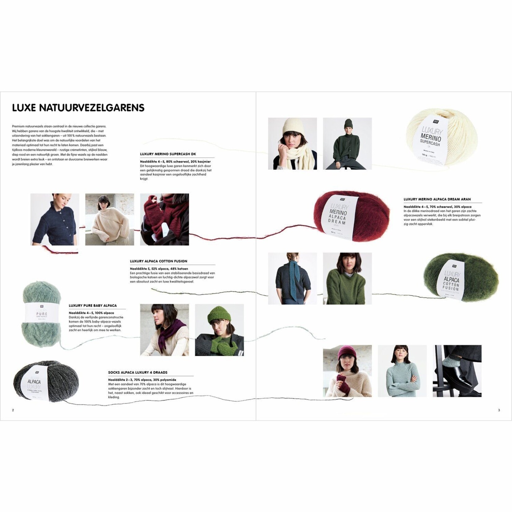 Rico Breiboek Luxury Knits -Premium Natuurlijke Vezels-NL