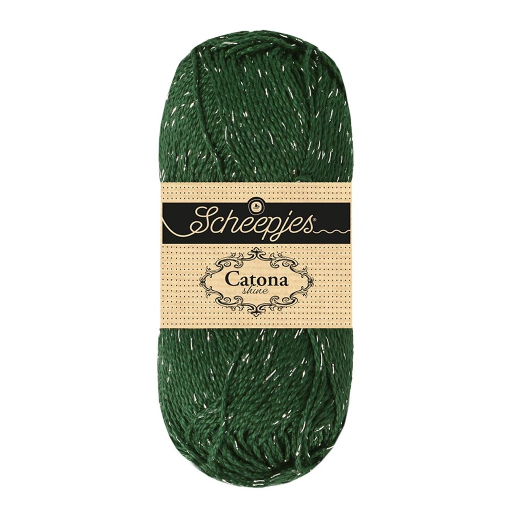 Scheepjes Catona Shine 525-S Fir - Silver