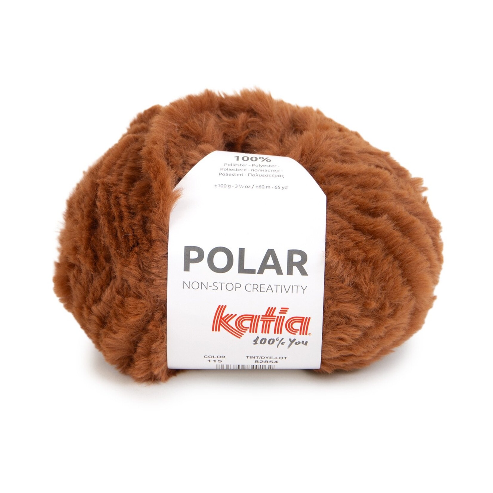 Katia Polar 115 Roestbruin