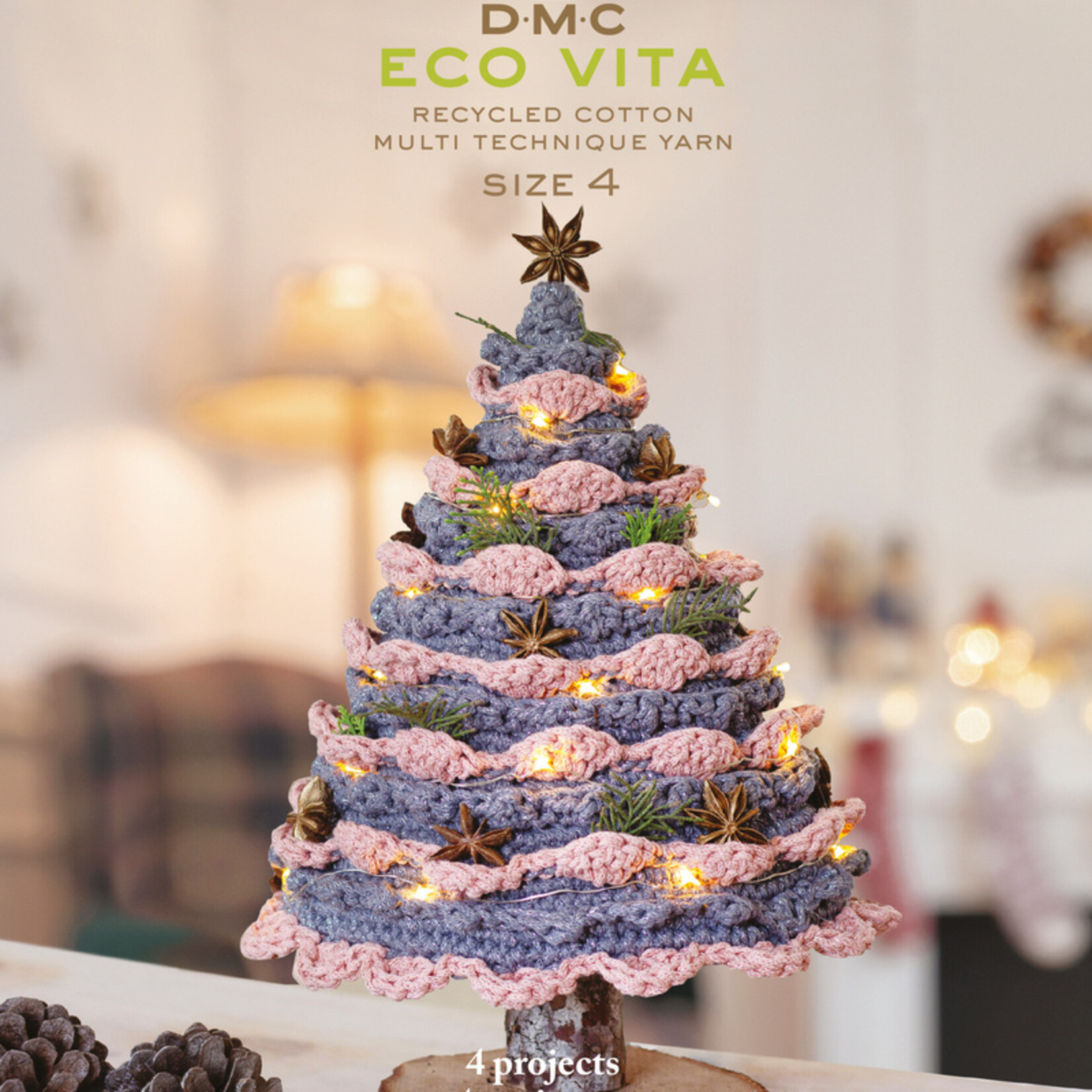 DMC Eco Vita 4 patronenboek Metallic Effects