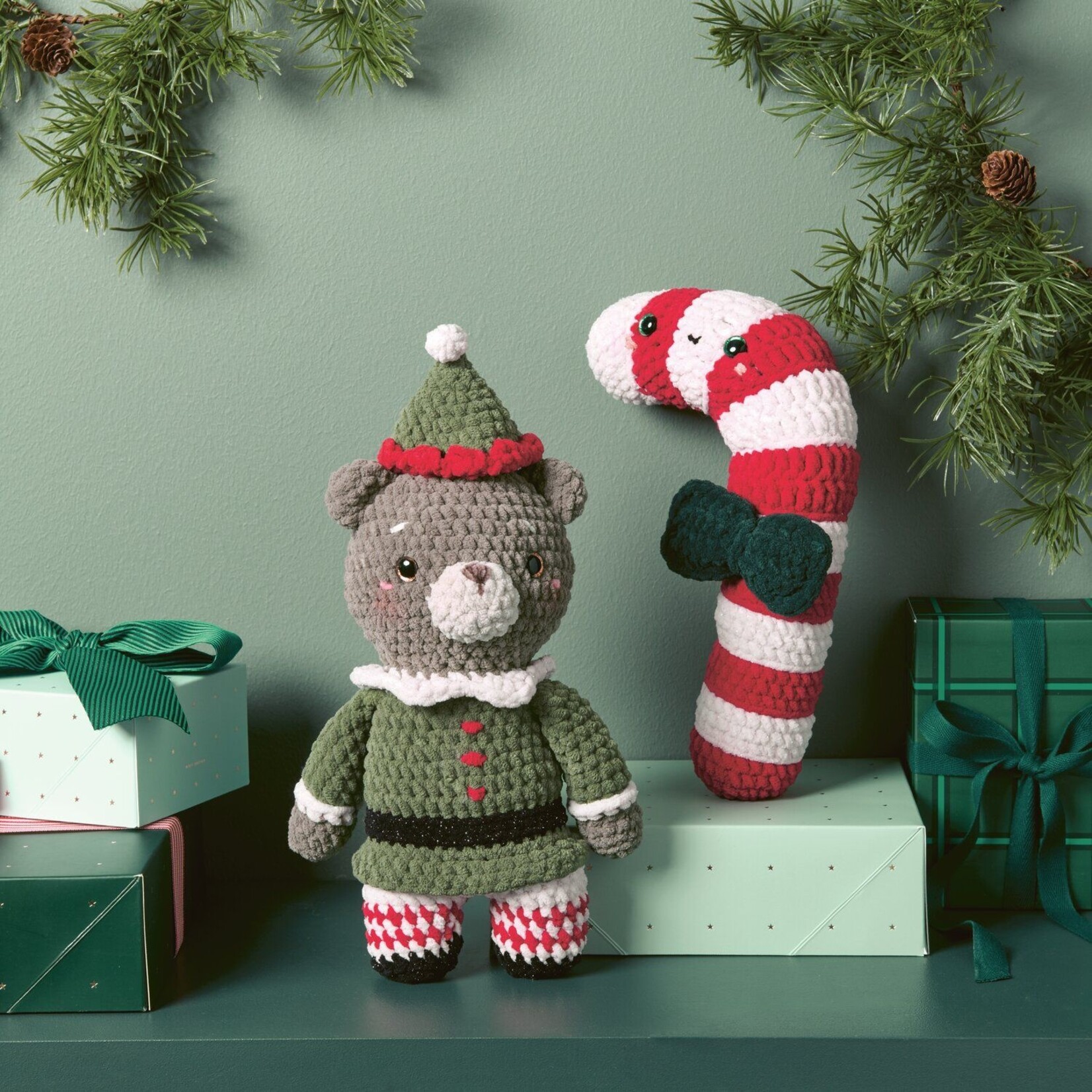 Rico Haakboek Chenillove Kerstmis - Nederlands