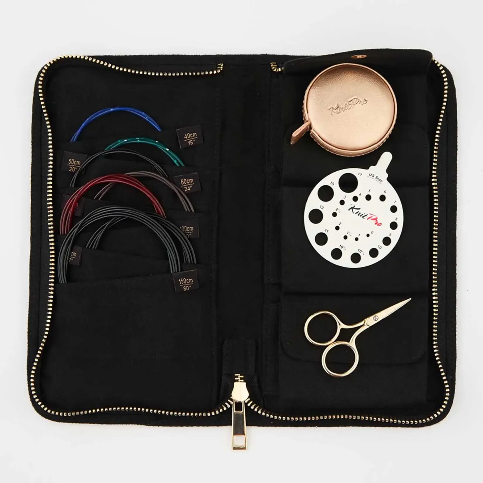 Knitpro Kabel & accessoire-etui 13x22,5x1,5cm