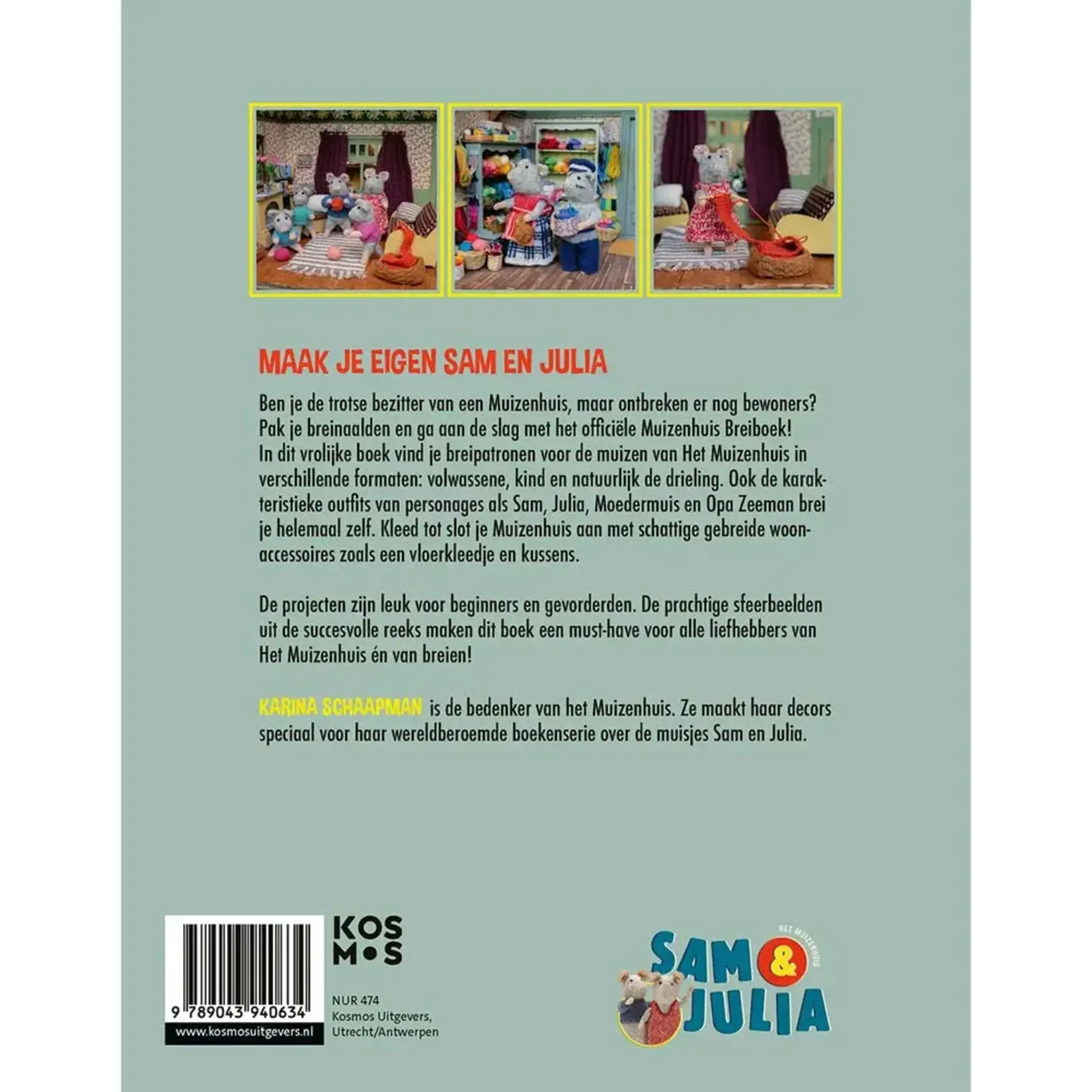 Kosmos Het muizenhuis breiboek - Karina Schaapman