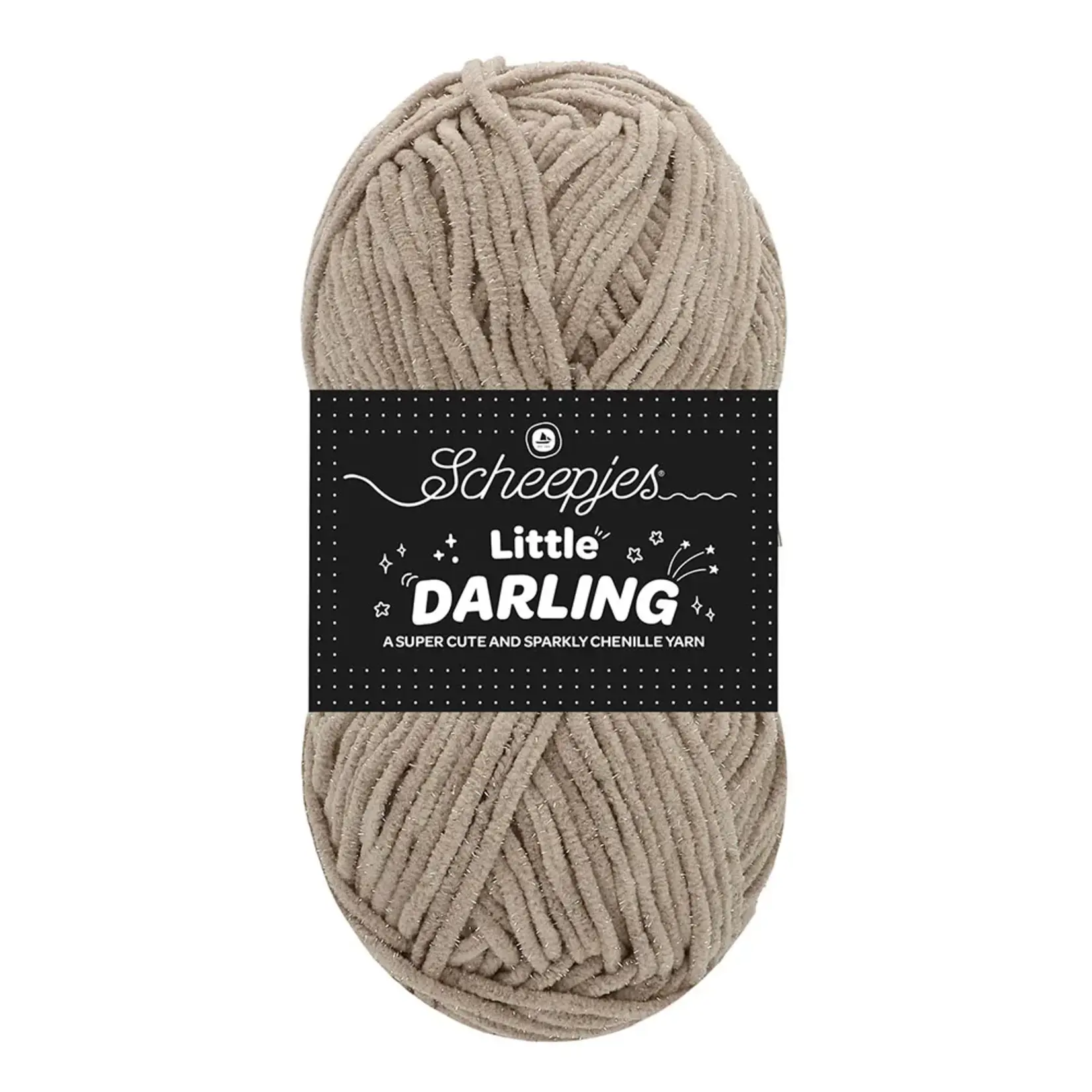 Scheepjes Little Darling Sparkle 409S Koala Sparkle