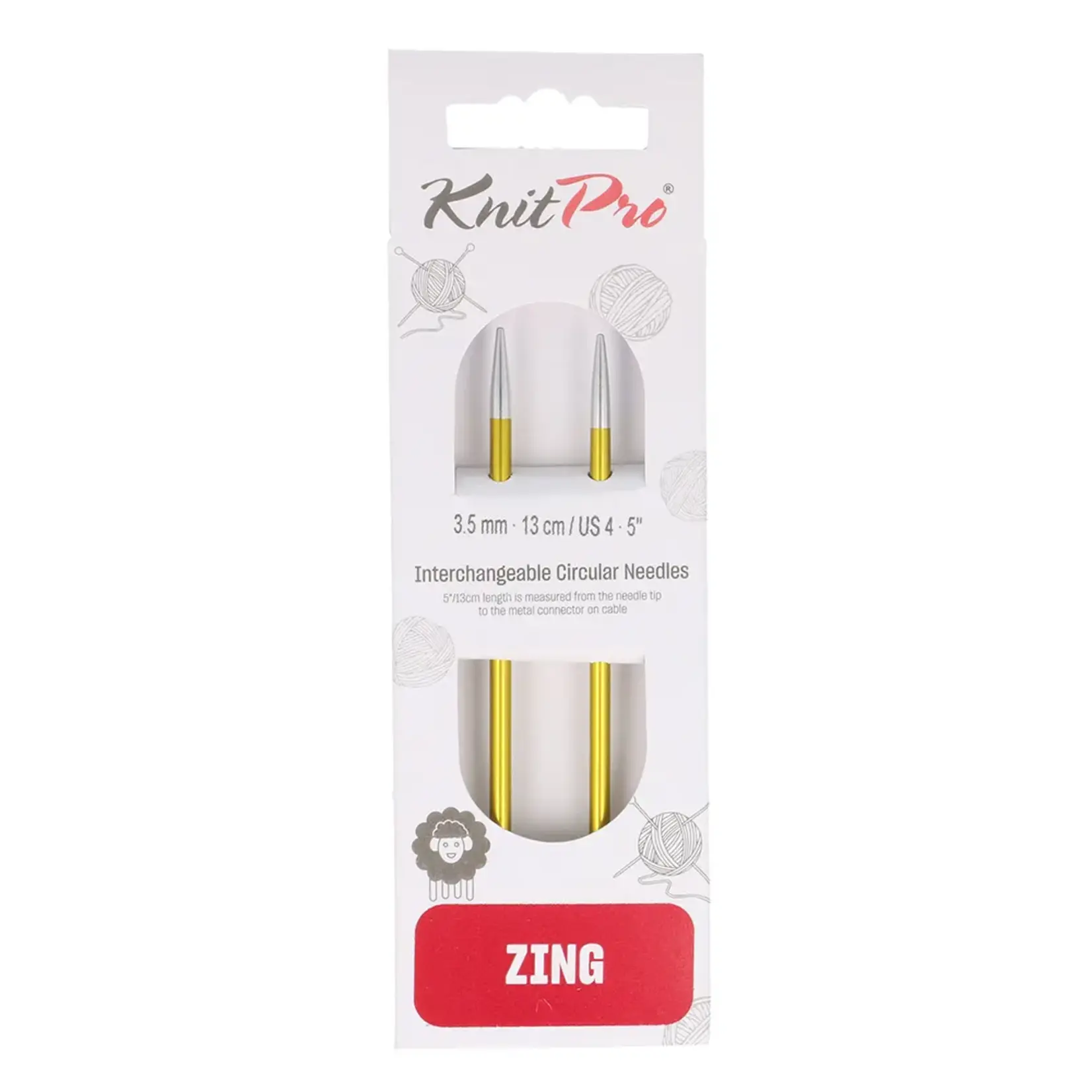 Knitpro Zing Verwisselbare Breipunten 13 cm