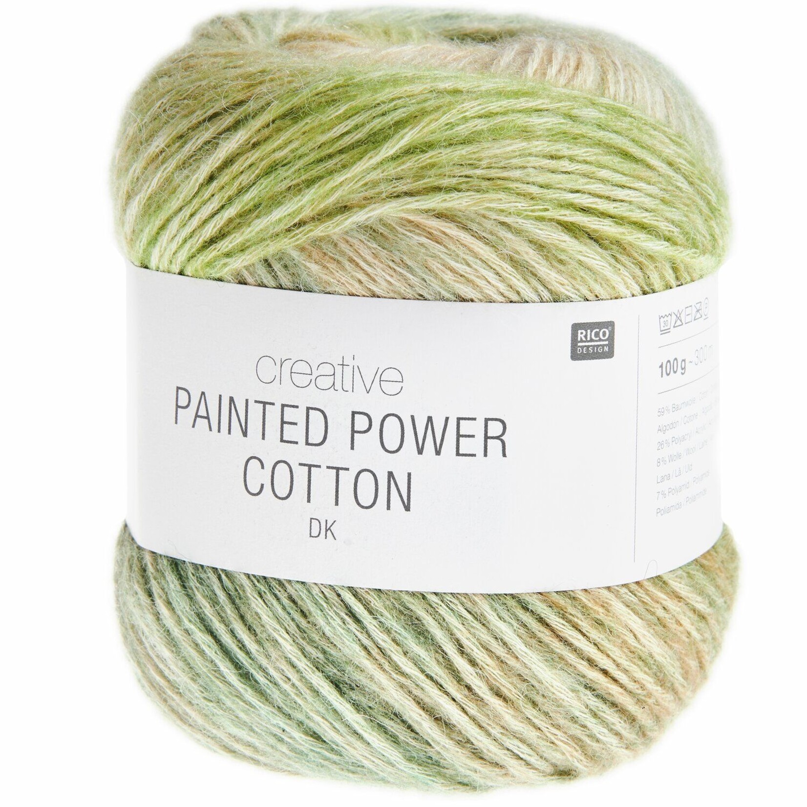 Rico Painted Power Cotton 10 Summer Fruits